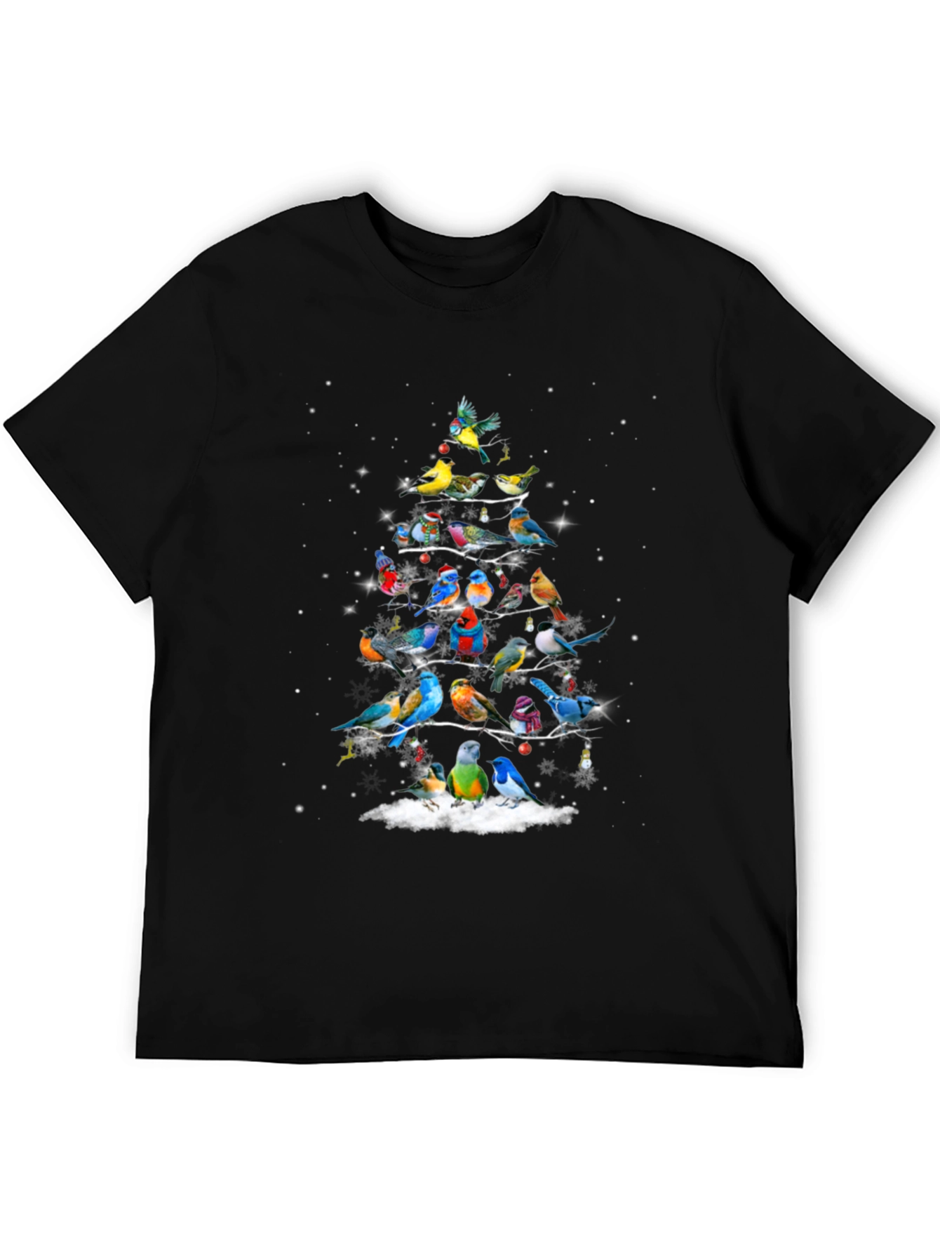 Bird Christmas Tree T-Shirt