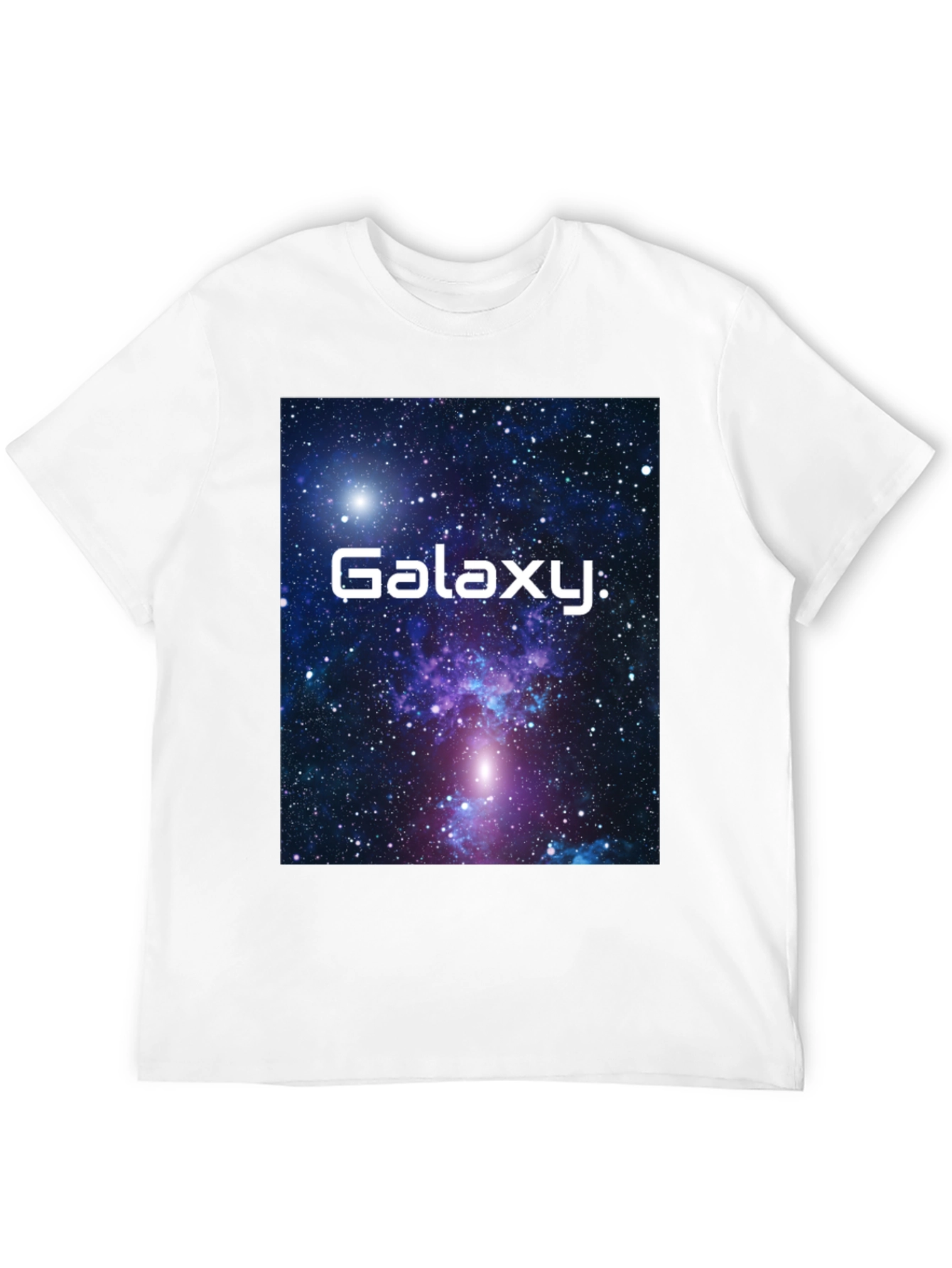 Galaxy Graphic T-Shirt - Black Cotton Tee