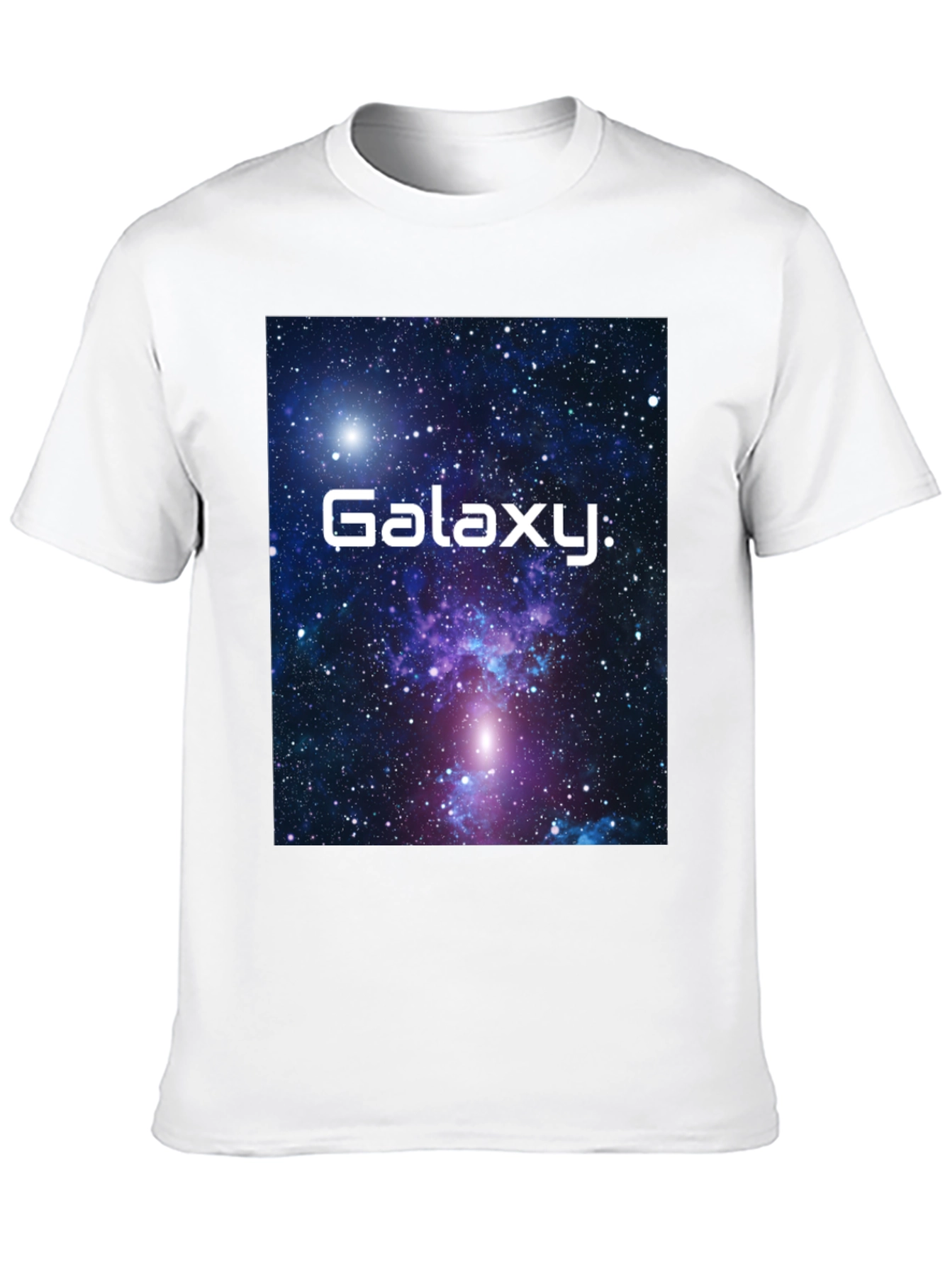Galaxy Graphic T-Shirt - Black Cotton Tee