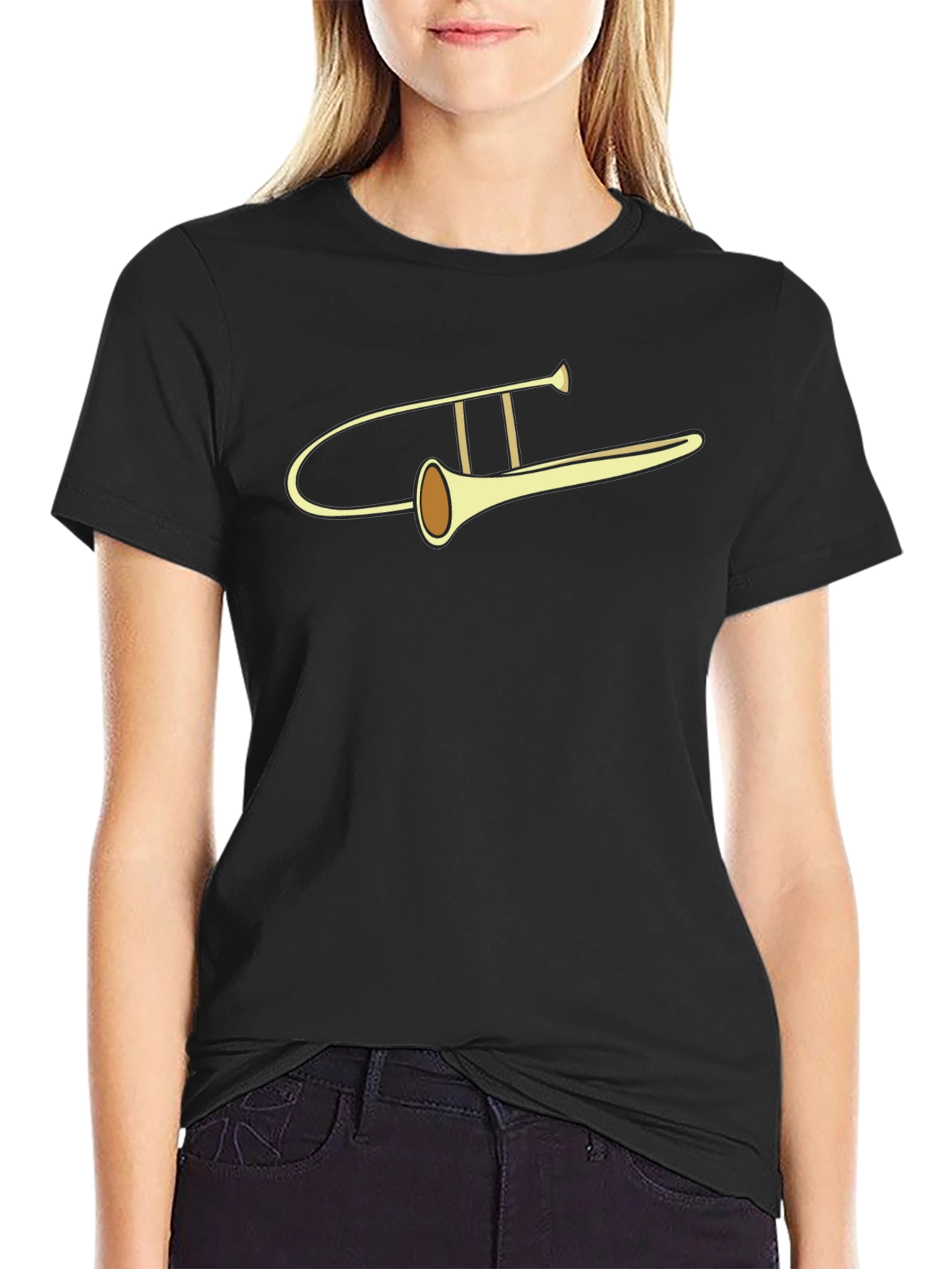Trombone Graphic Tee - Musicians Apparel