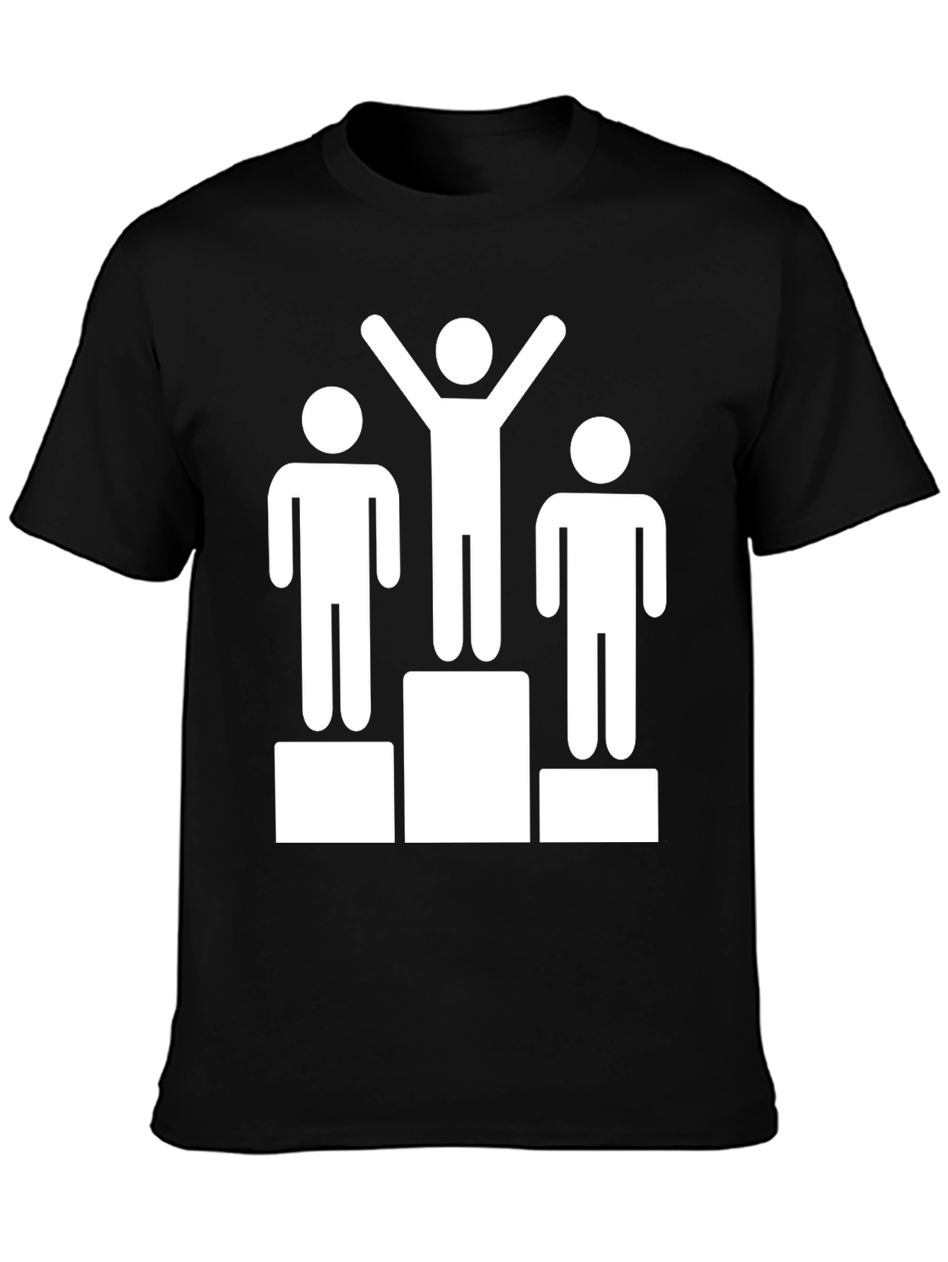 Winners Podium Graphic Tee - Celebrate Victory!