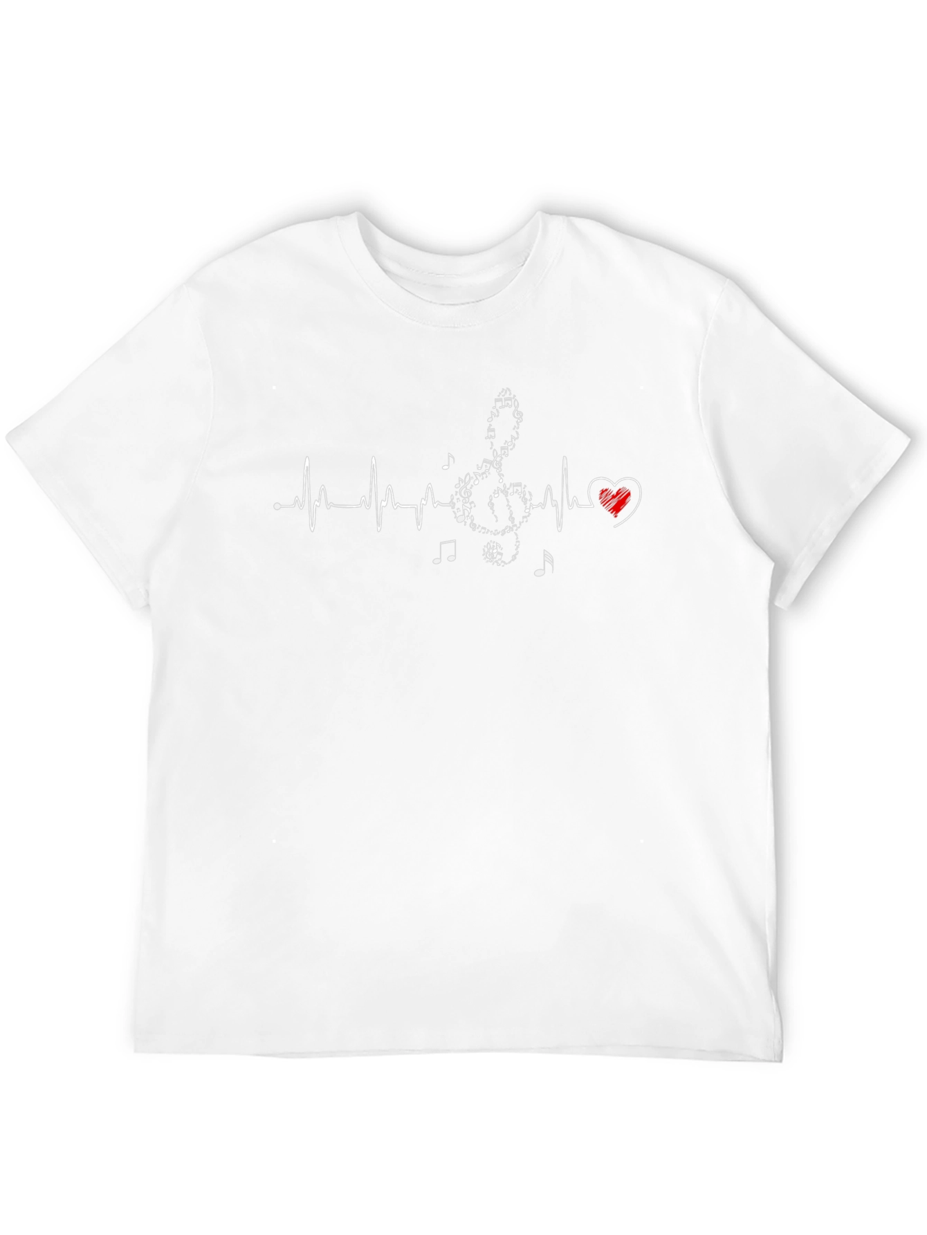 Music Heartbeat Graphic T-Shirt