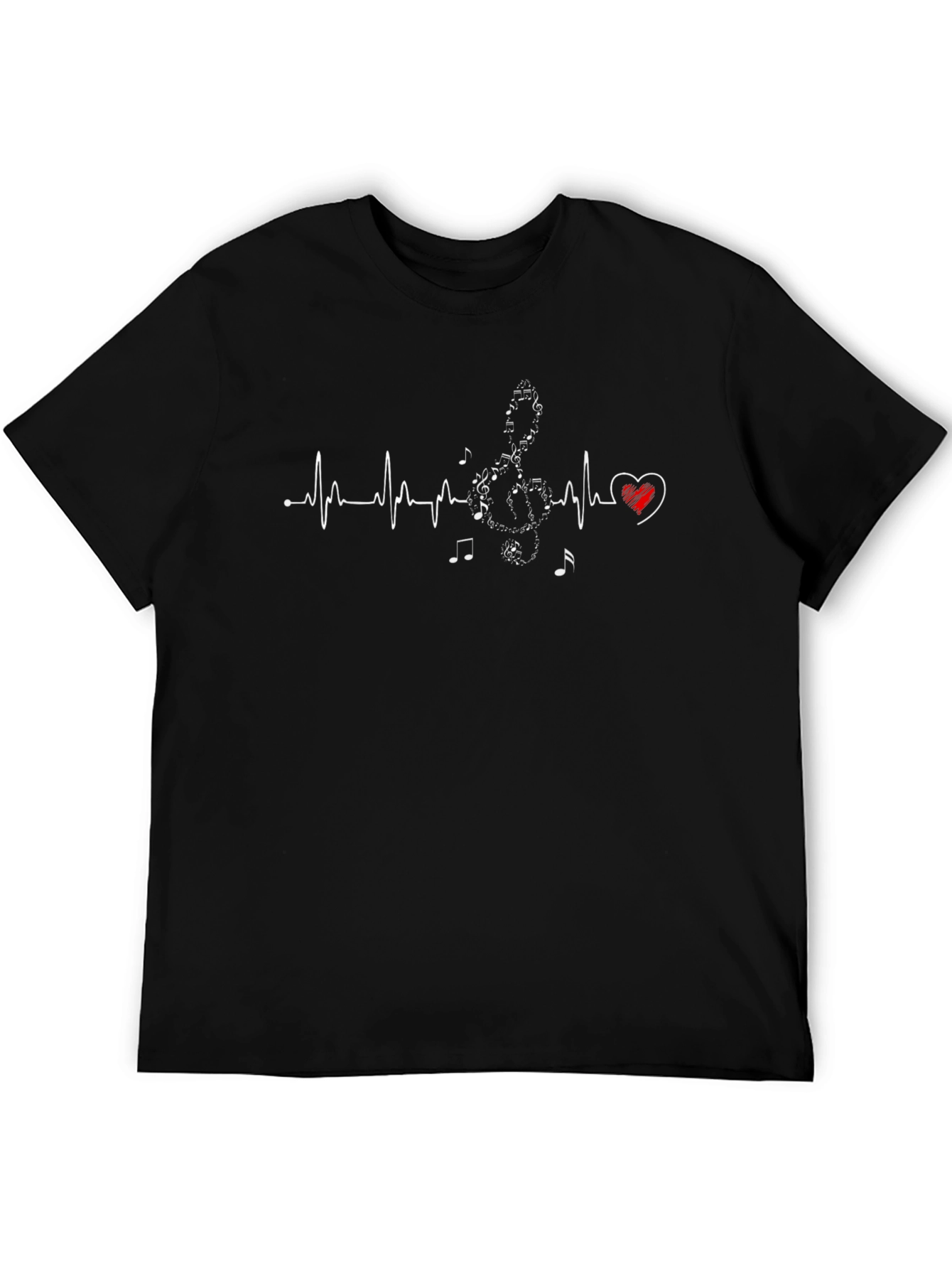 Music Heartbeat Graphic T-Shirt