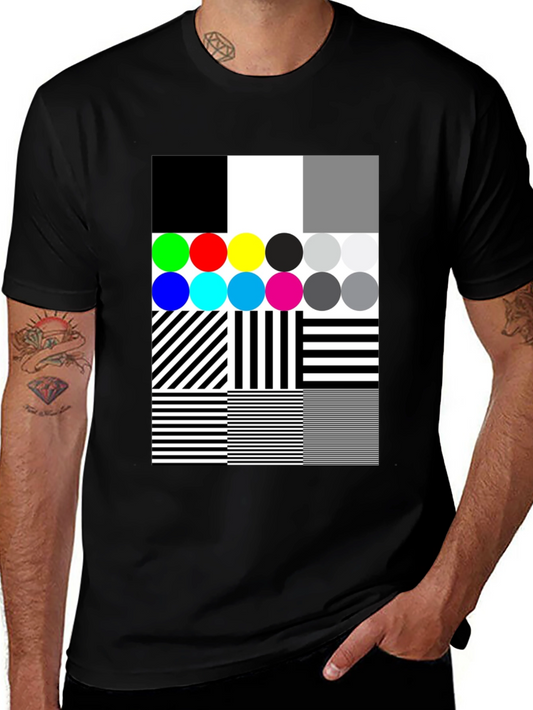 Abstract Pattern Graphic Print T-Shirt