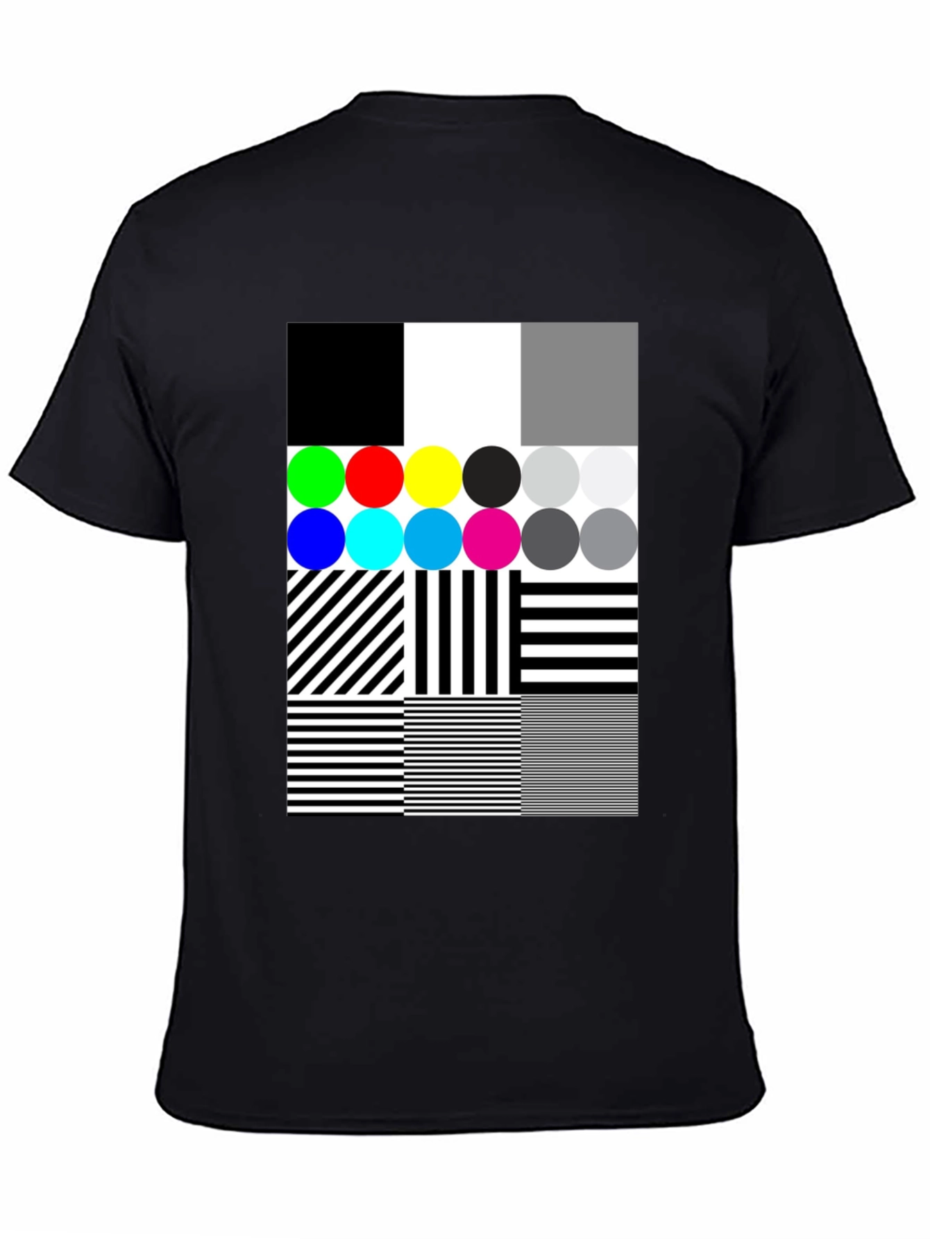 Abstract Pattern Graphic Print T-Shirt