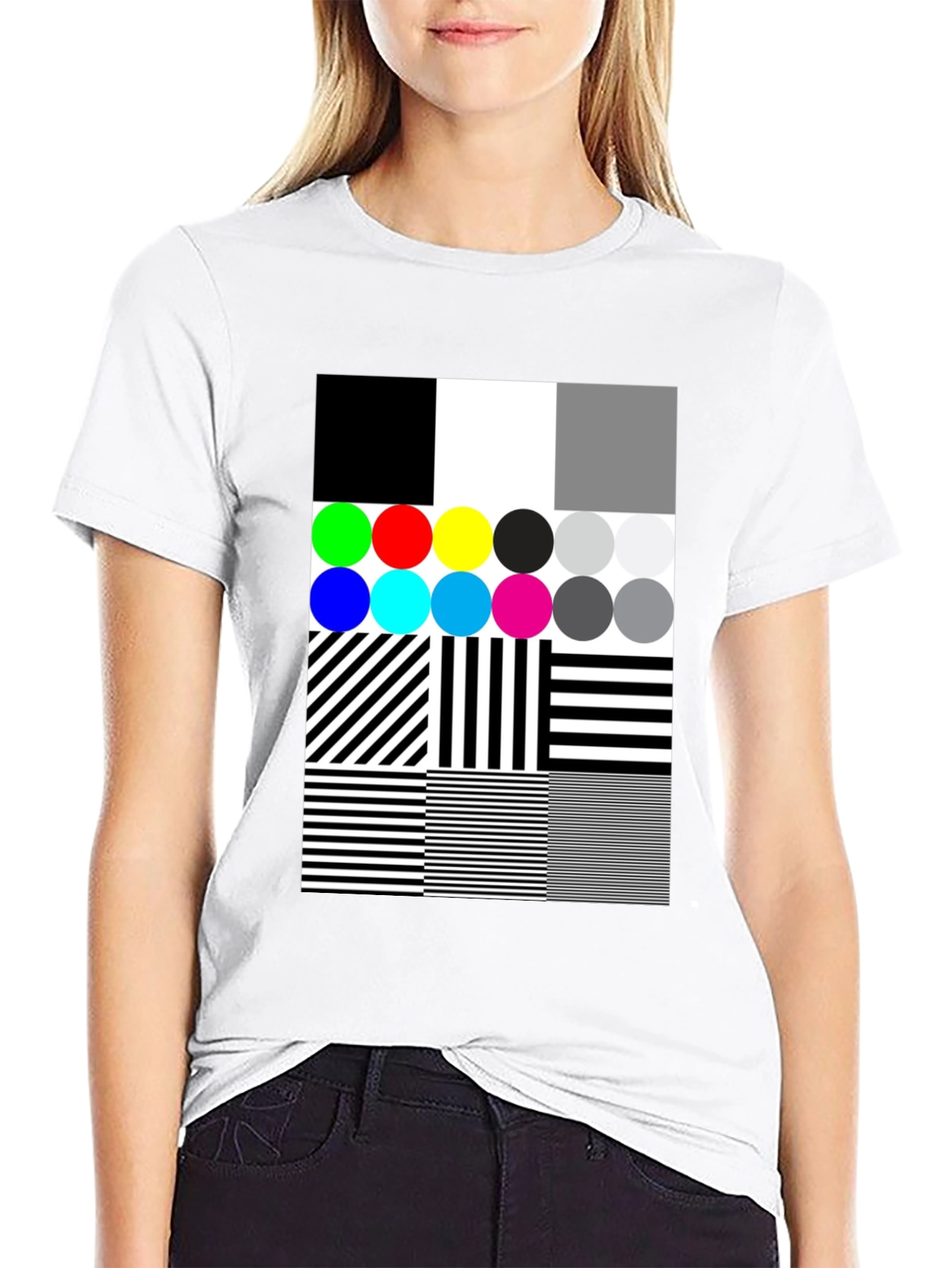 Abstract Pattern Graphic Print T-Shirt