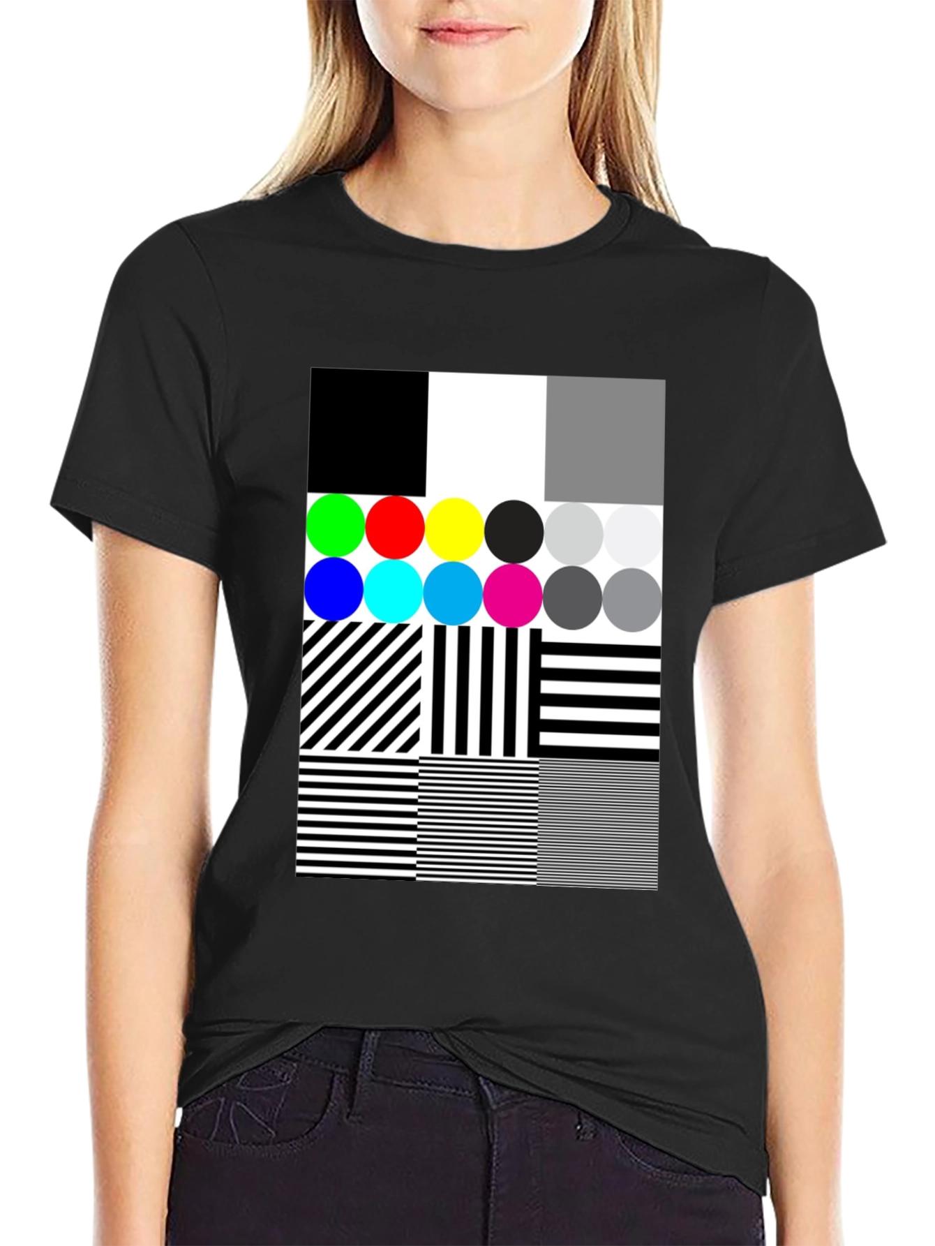 Abstract Pattern Graphic Print T-Shirt