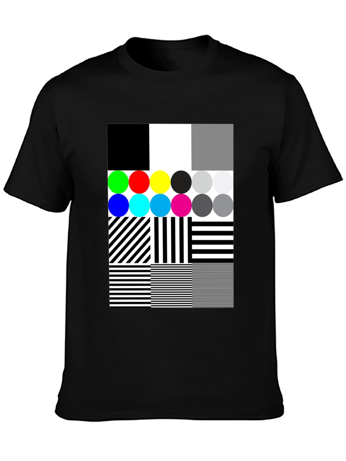 Abstract Pattern Graphic Print T-Shirt