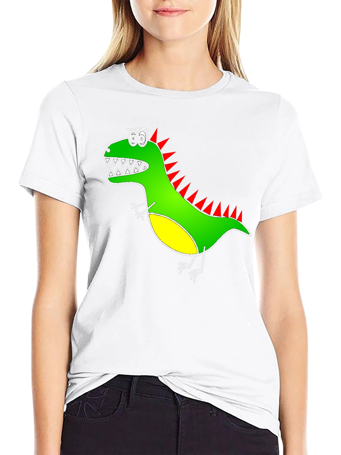 Dino Graphic Tee - Quirky & Fun Design
