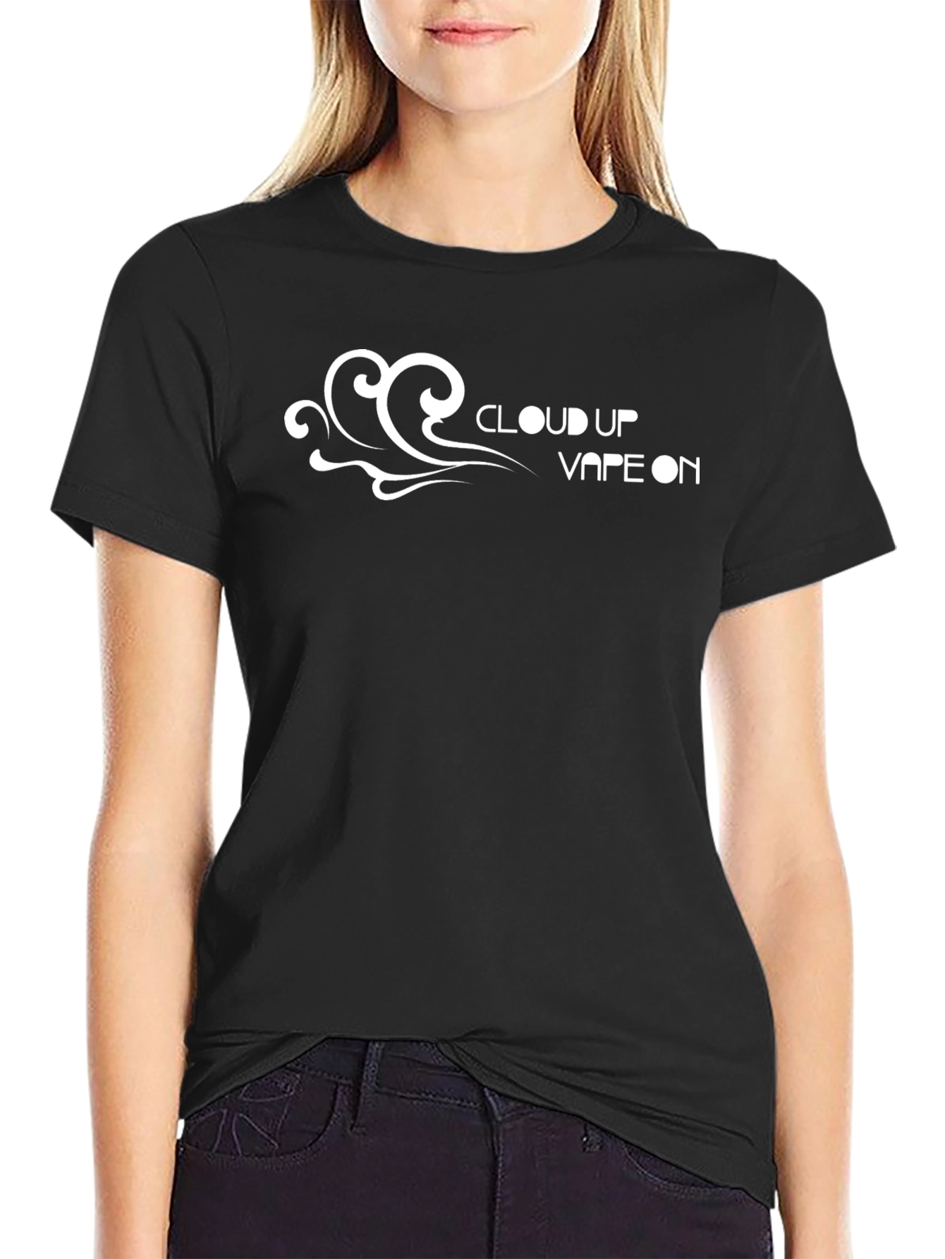 Cloud Up Vape On Graphic T-Shirt