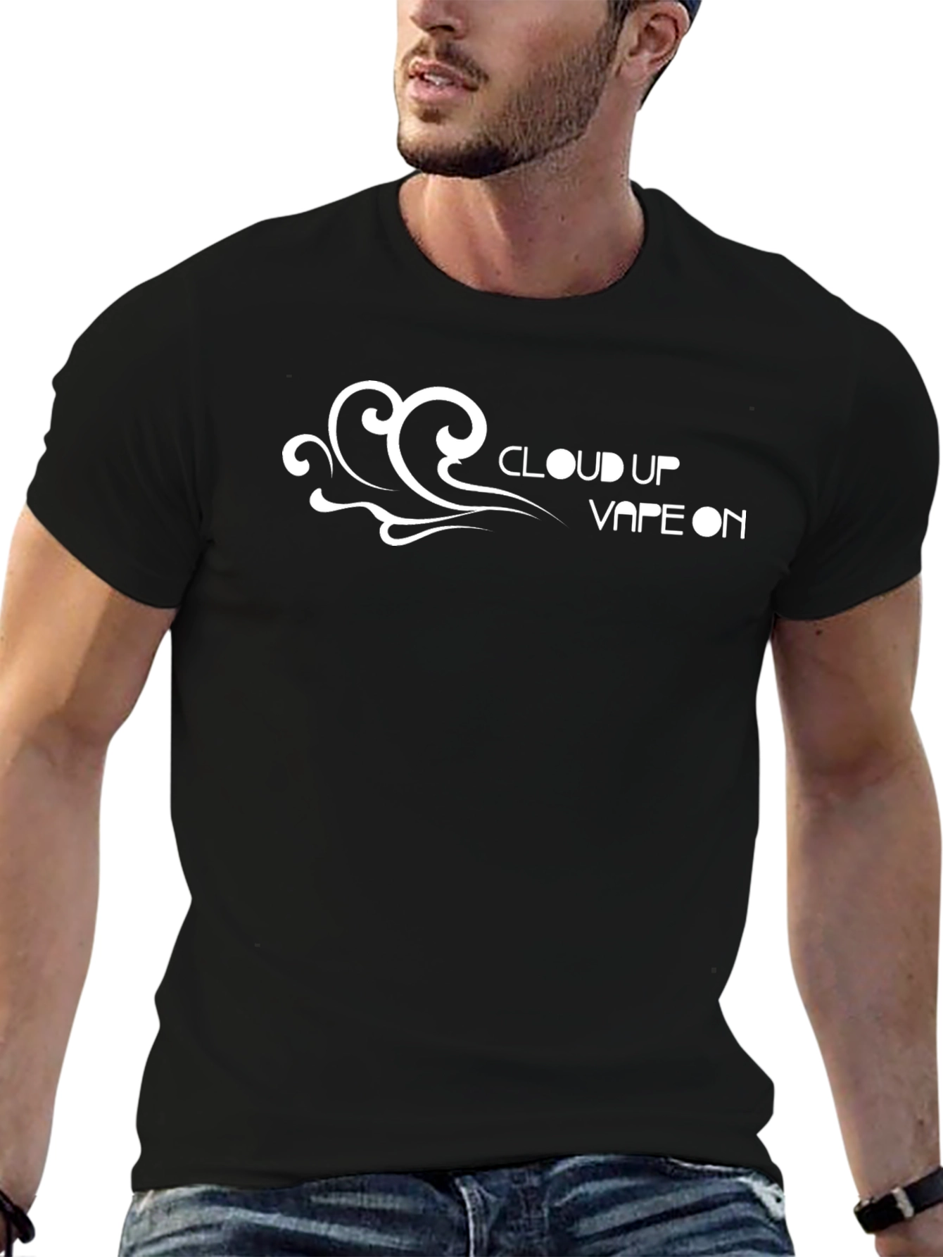 Cloud Up Vape On Graphic T-Shirt