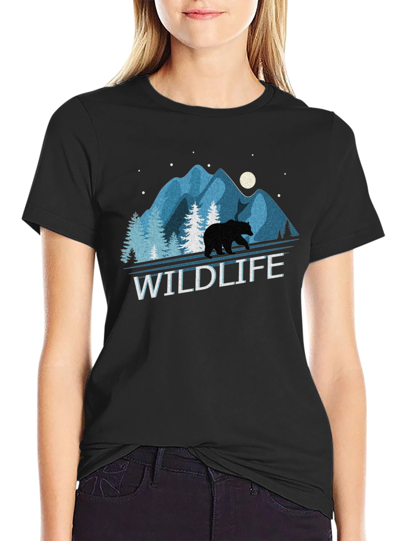 Wildlife Bear Mountain T-Shirt