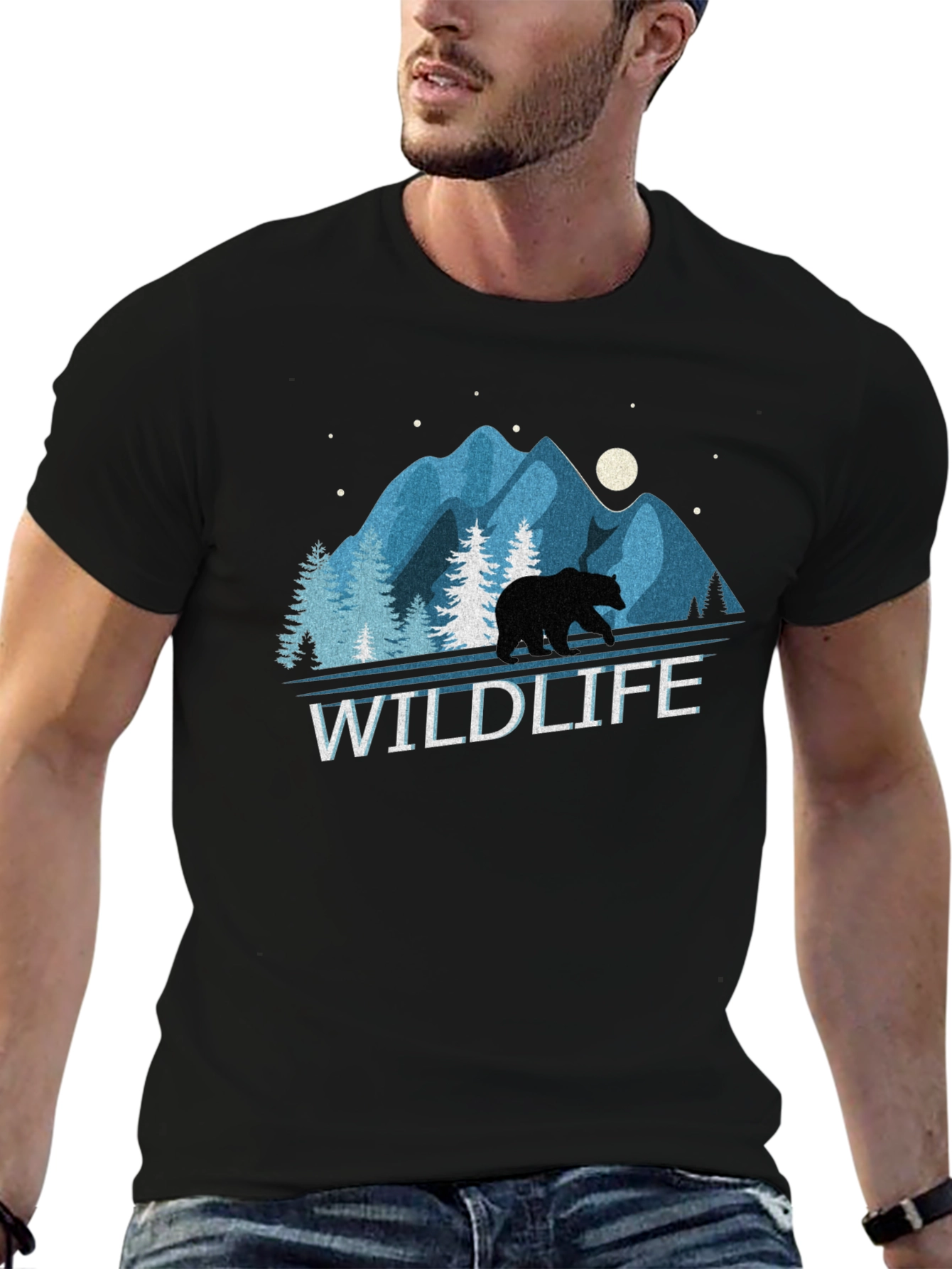 Wildlife Bear Mountain T-Shirt