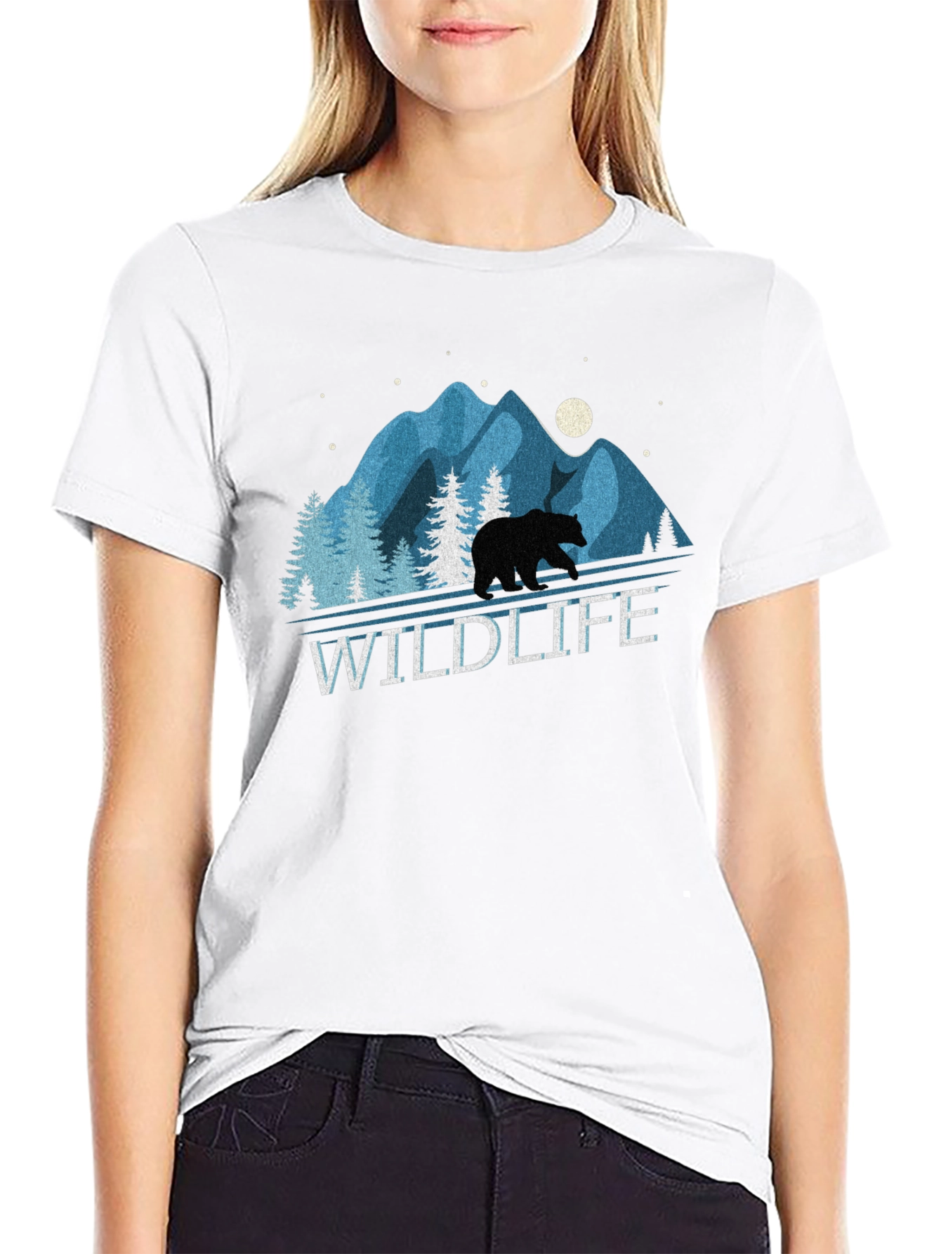 Wildlife Bear Mountain T-Shirt