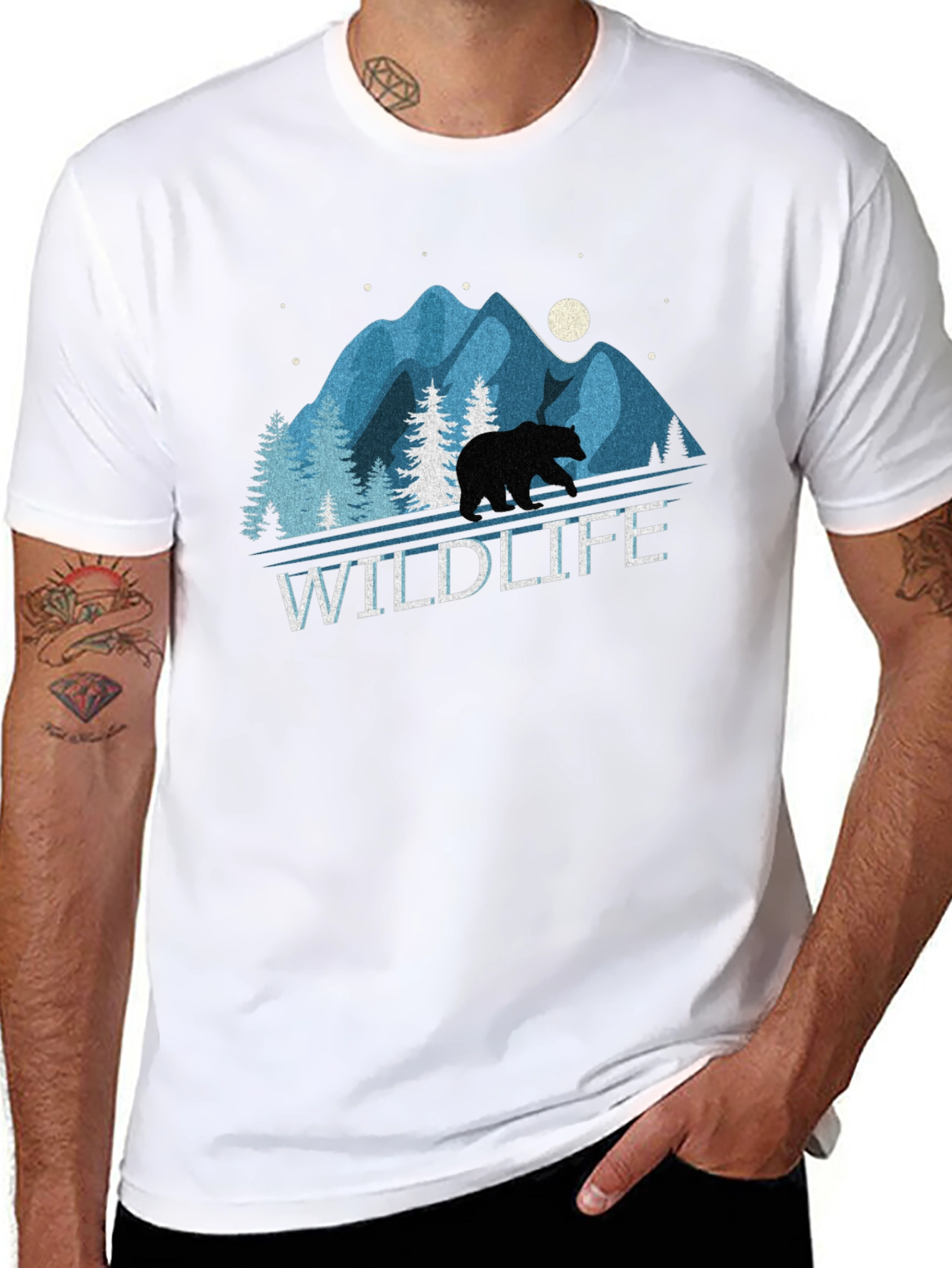 Wildlife Bear Mountain T-Shirt