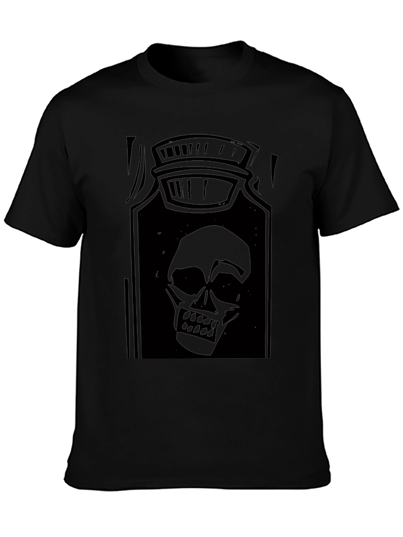 Skull Potion Black T-Shirt