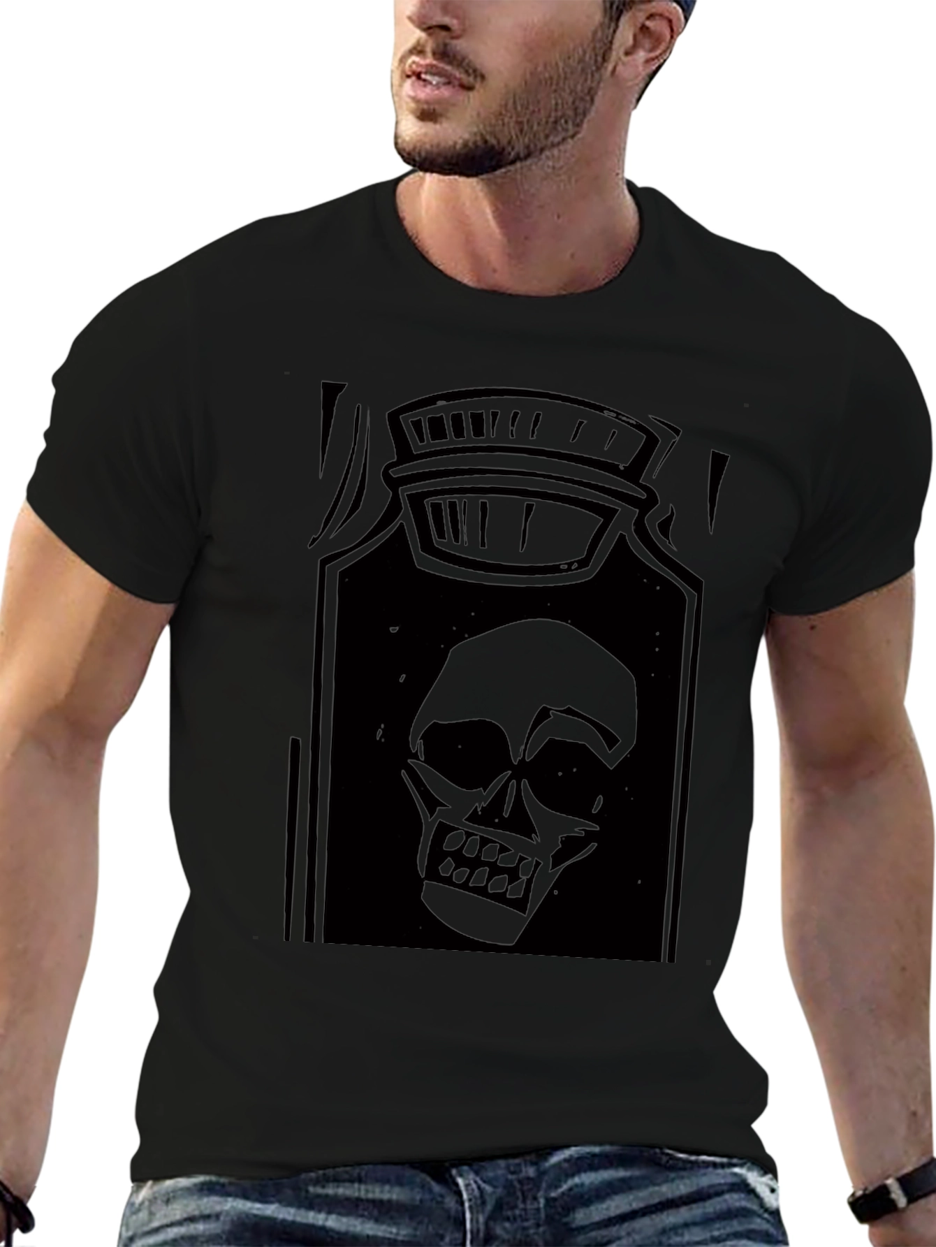 Skull Potion Black T-Shirt