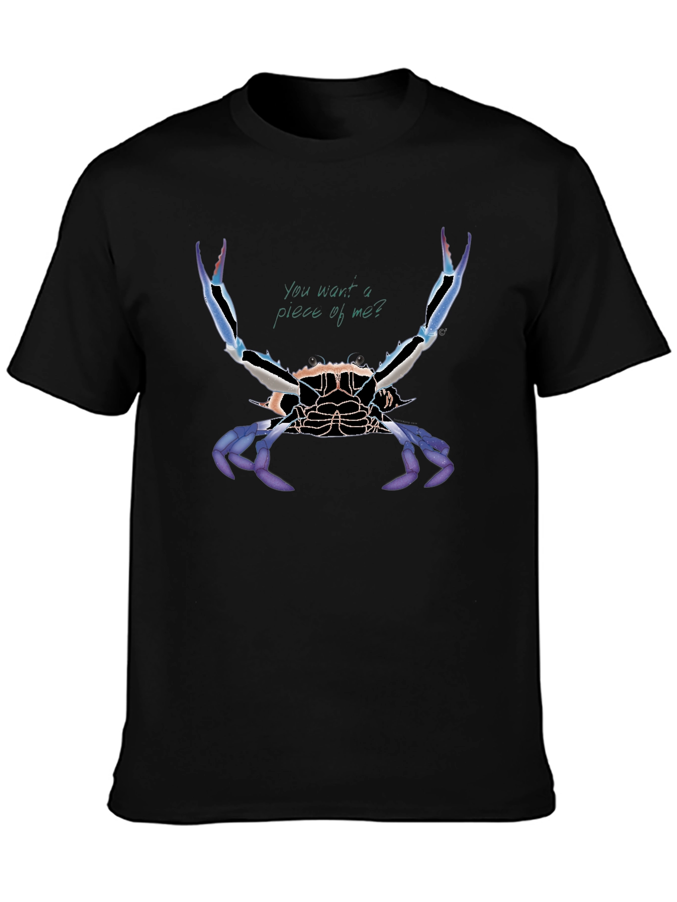 Crabby Tee: You want a piece of me?