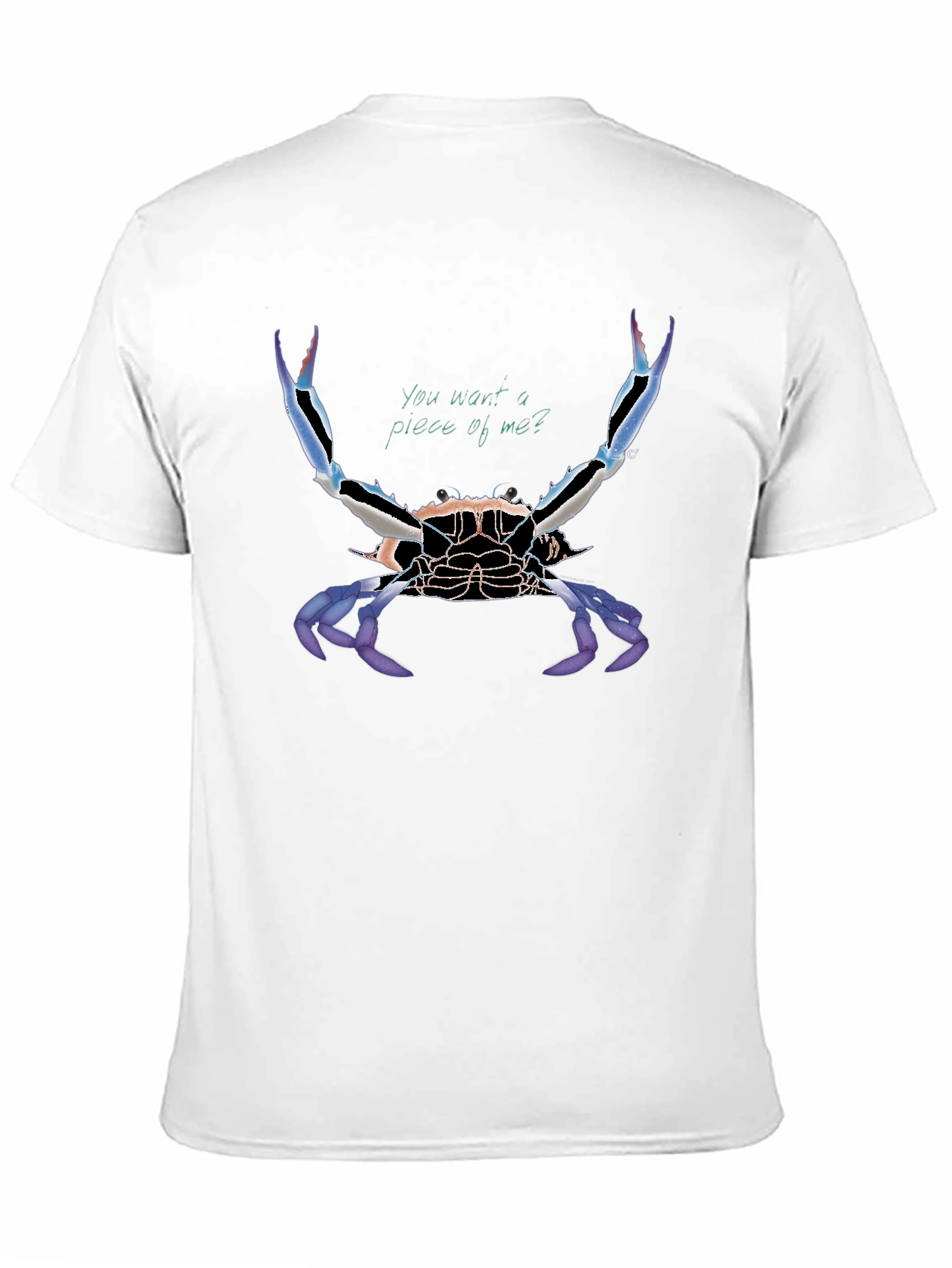 Crabby Tee: You want a piece of me?