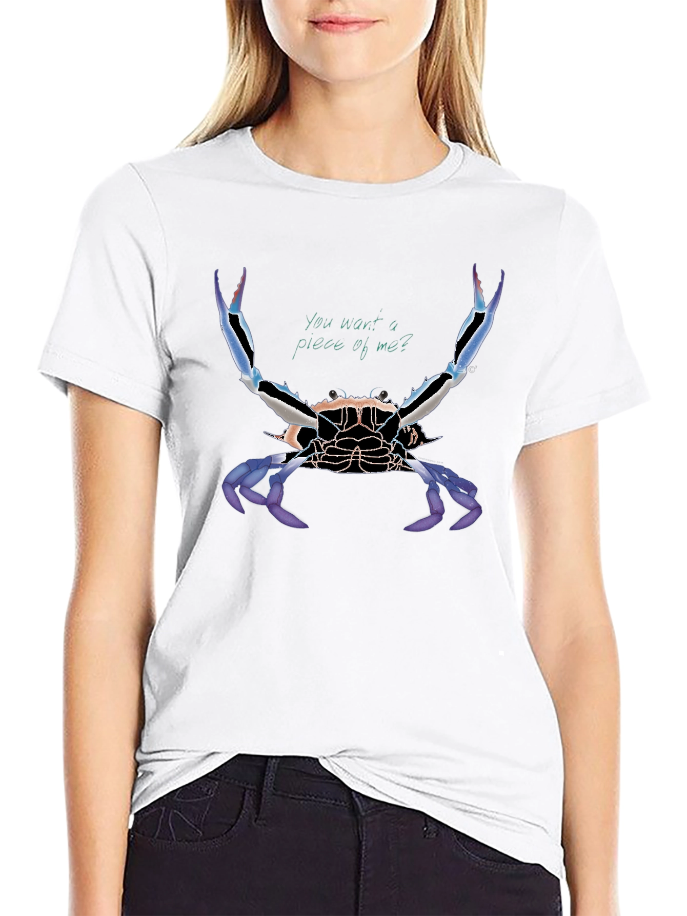Crabby Tee: You want a piece of me?