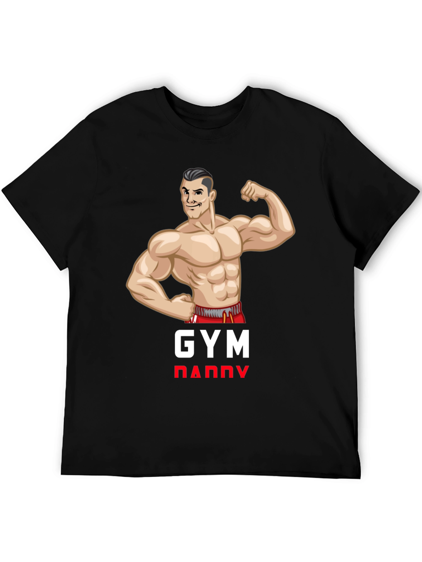 Gym Daddy Black T-Shirt - Fitness Apparel