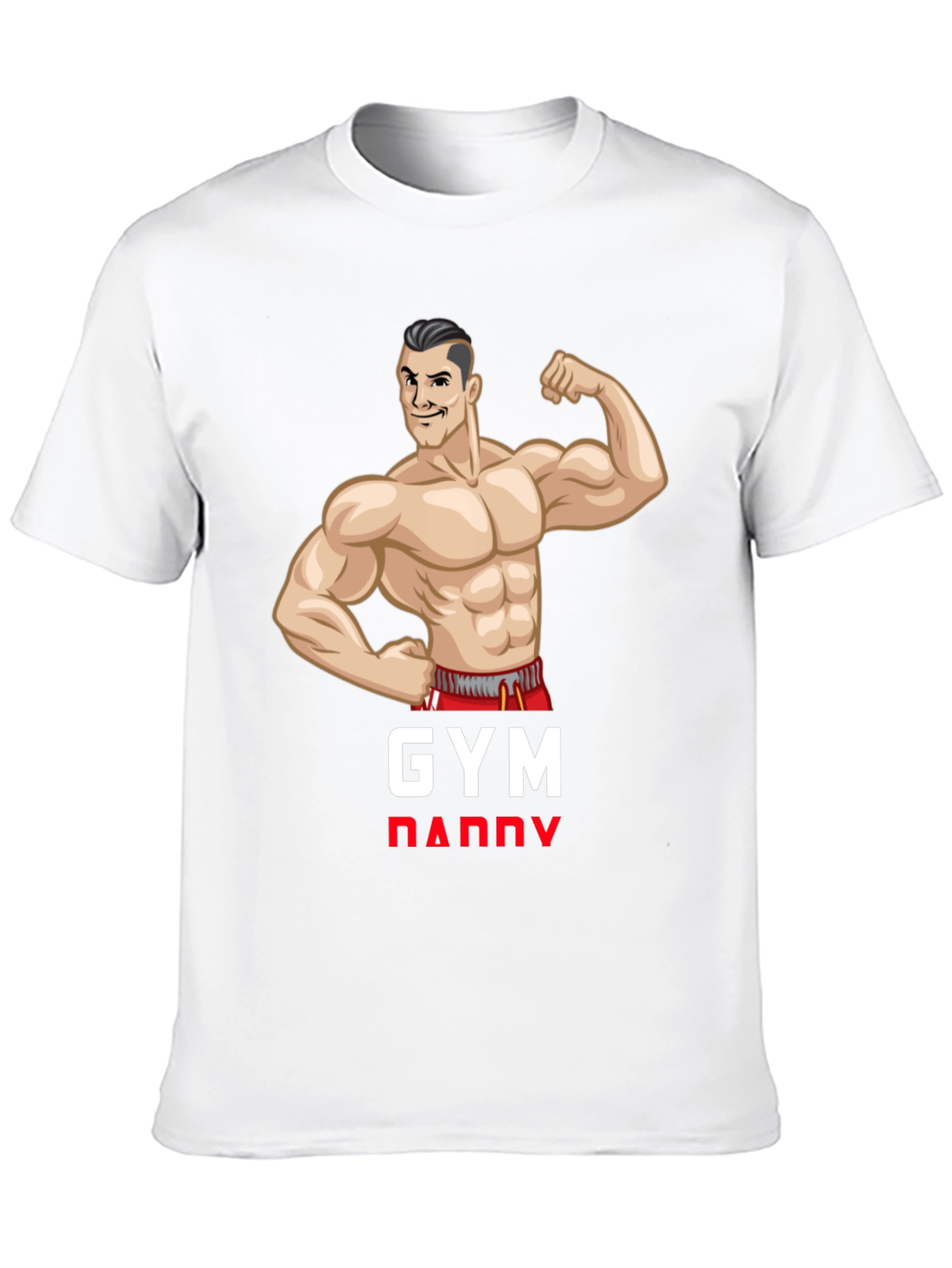 Gym Daddy Black T-Shirt - Fitness Apparel