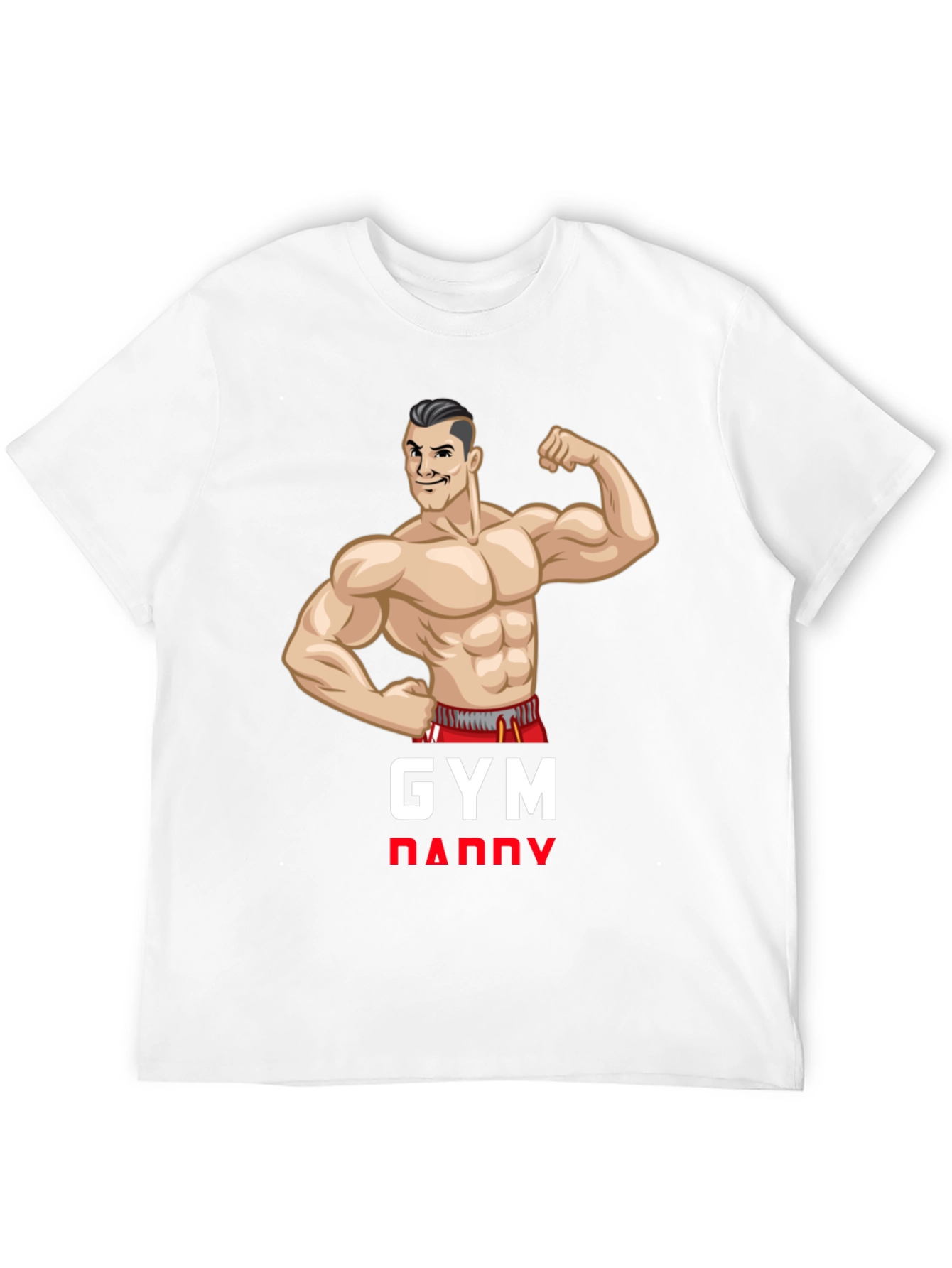 Gym Daddy Black T-Shirt - Fitness Apparel