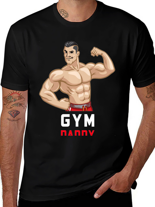 Gym Daddy Black T-Shirt - Fitness Apparel