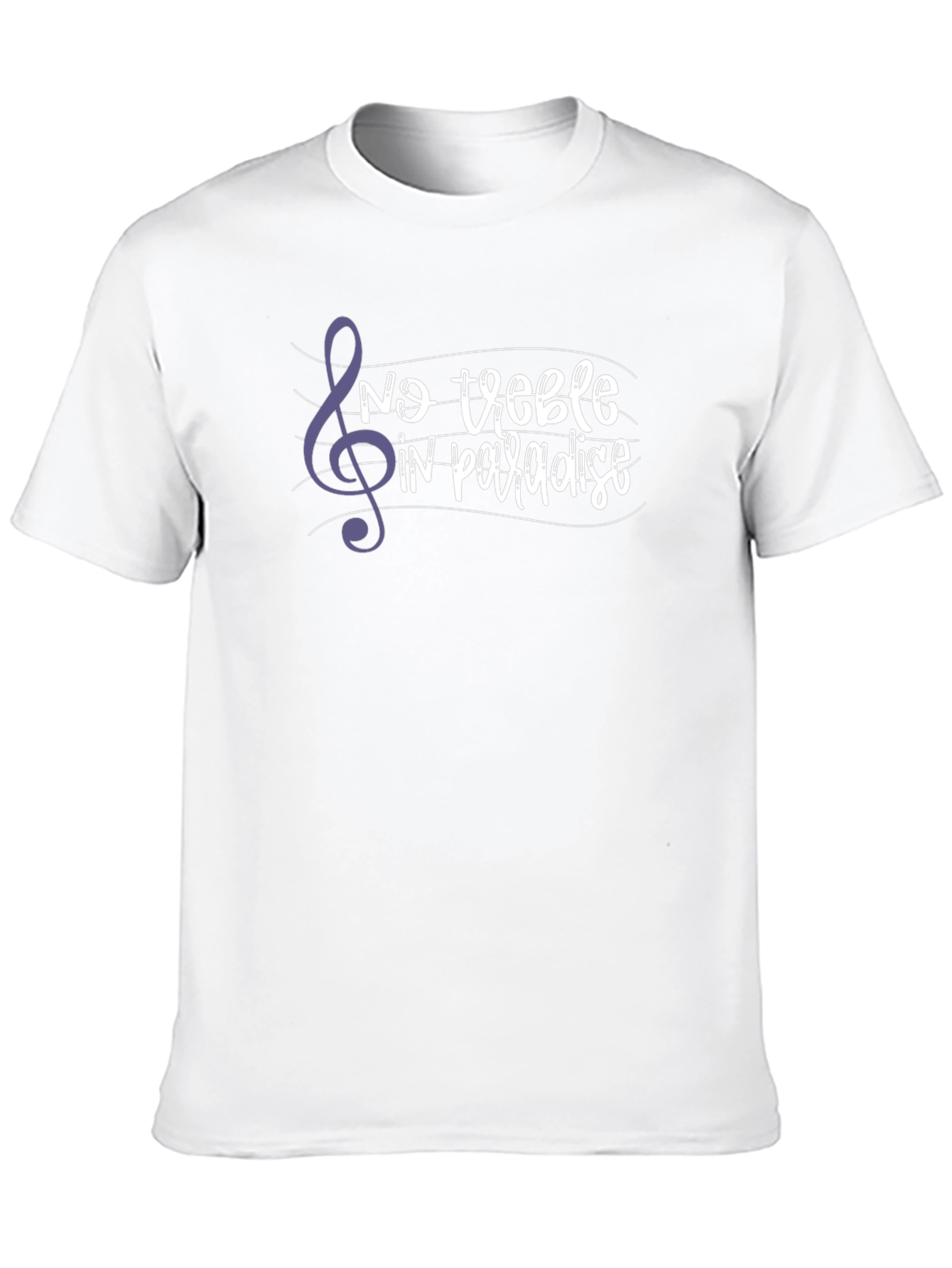 No Treble in Paradise Graphic Tee