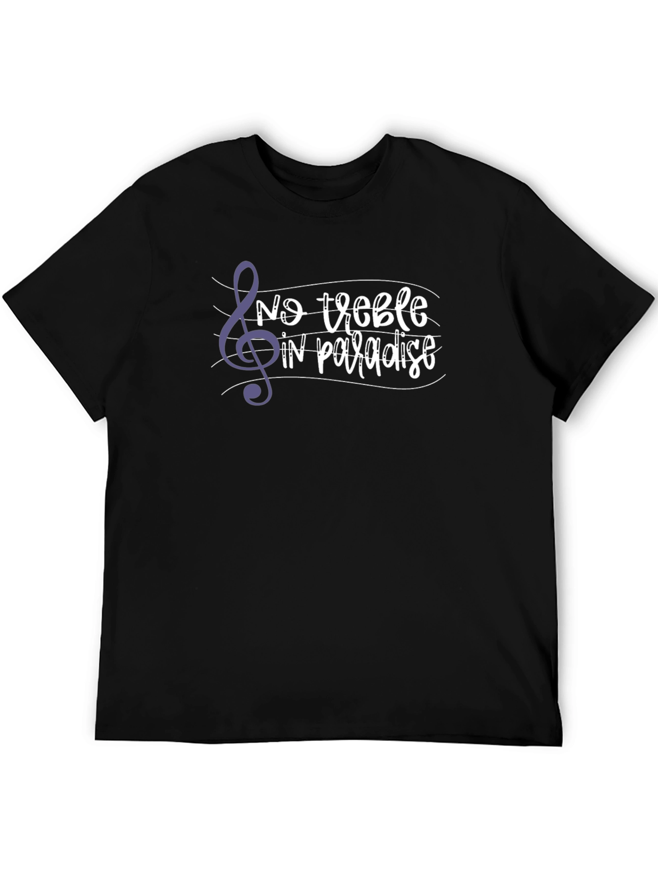 No Treble in Paradise Graphic Tee