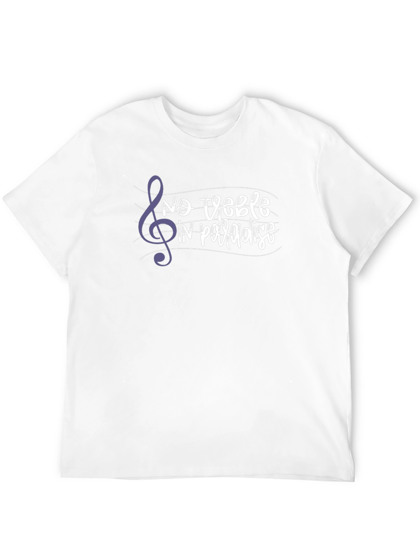No Treble in Paradise Graphic Tee