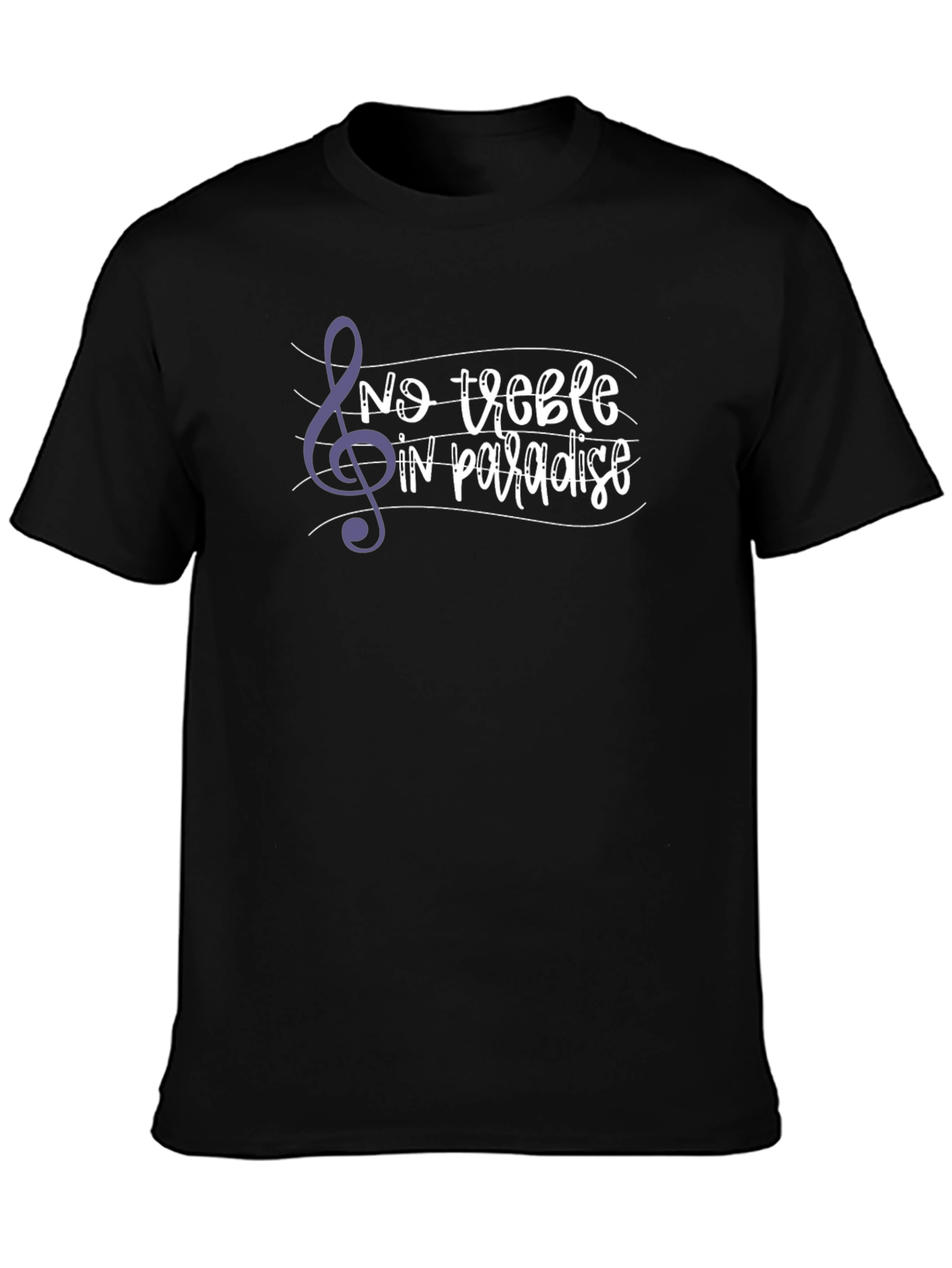 No Treble in Paradise Graphic Tee