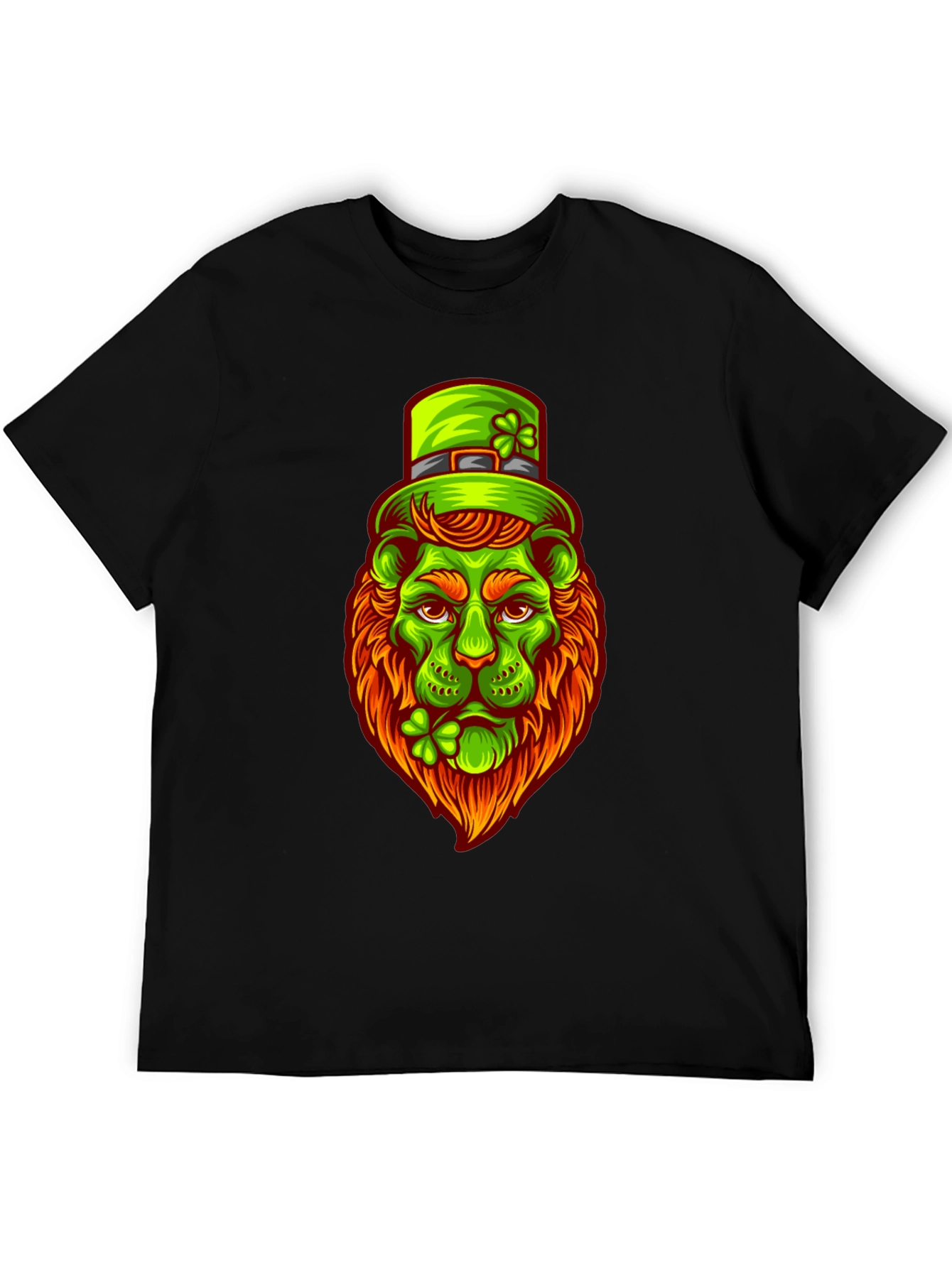 Leprechaun Lion Graphic T-Shirt