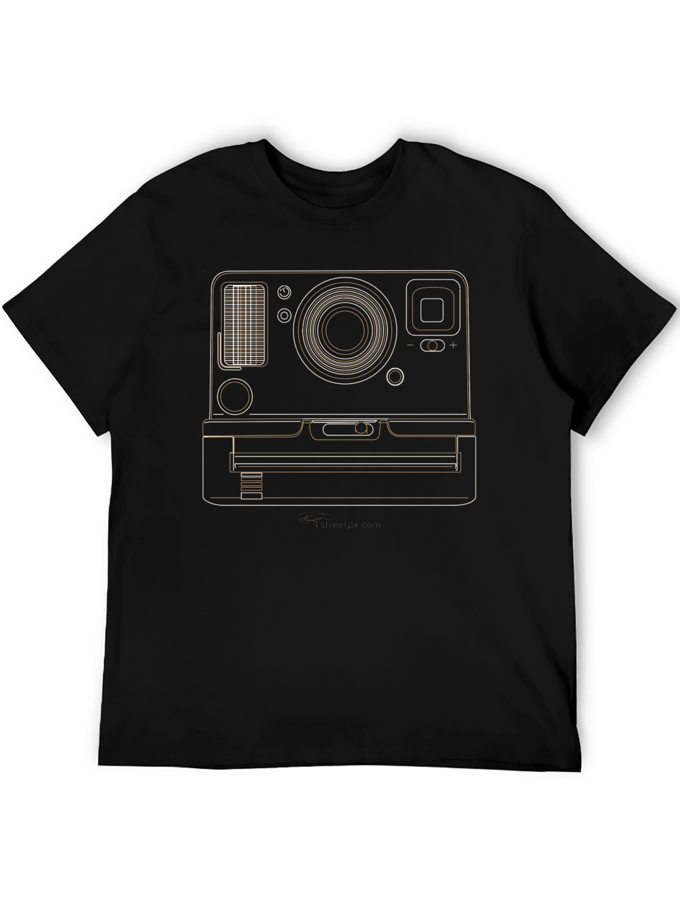 Retro Camera Graphic Tee - Classic Style