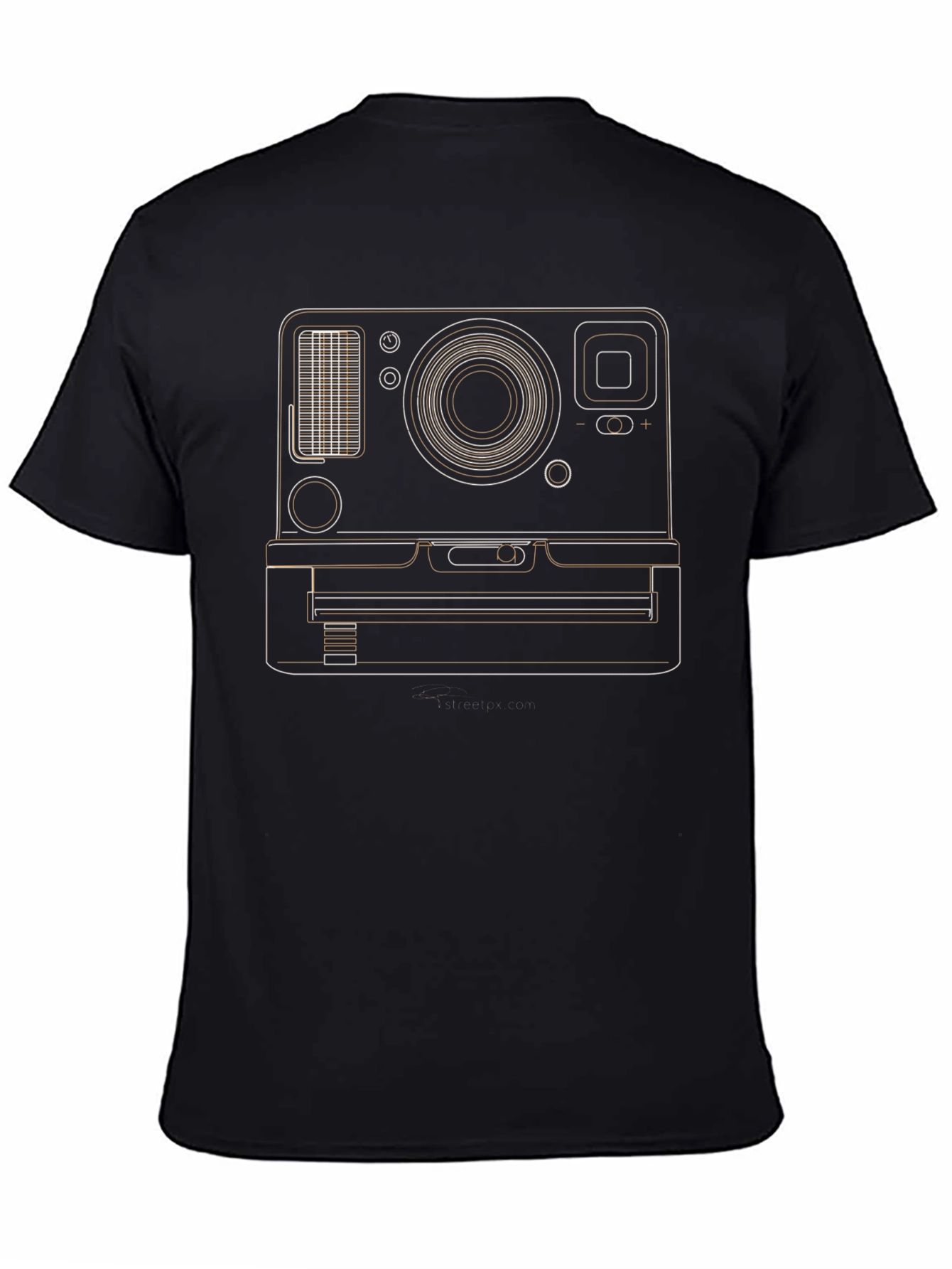 Retro Camera Graphic Tee - Classic Style