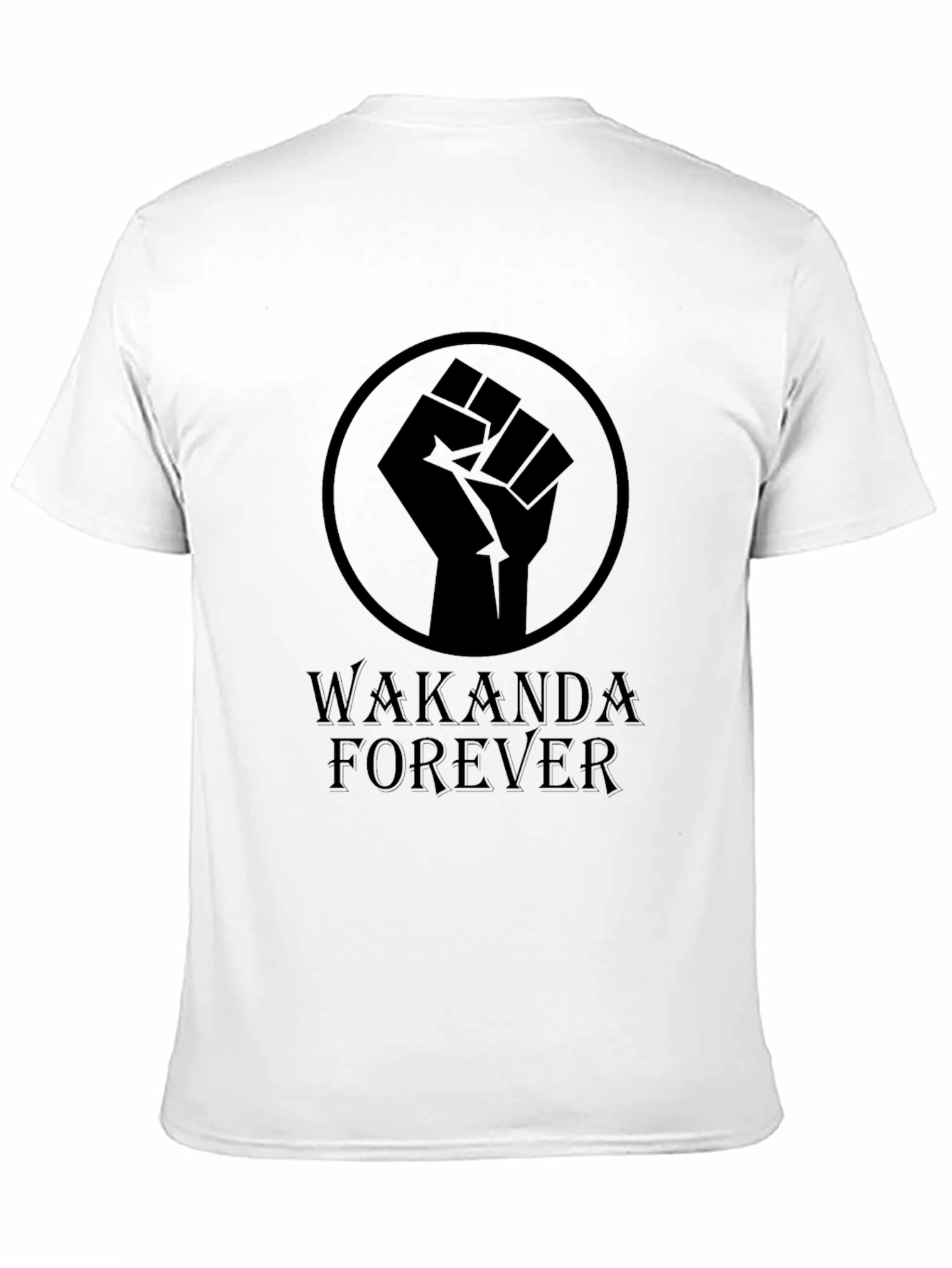 Wakanda Forever Black T-Shirt