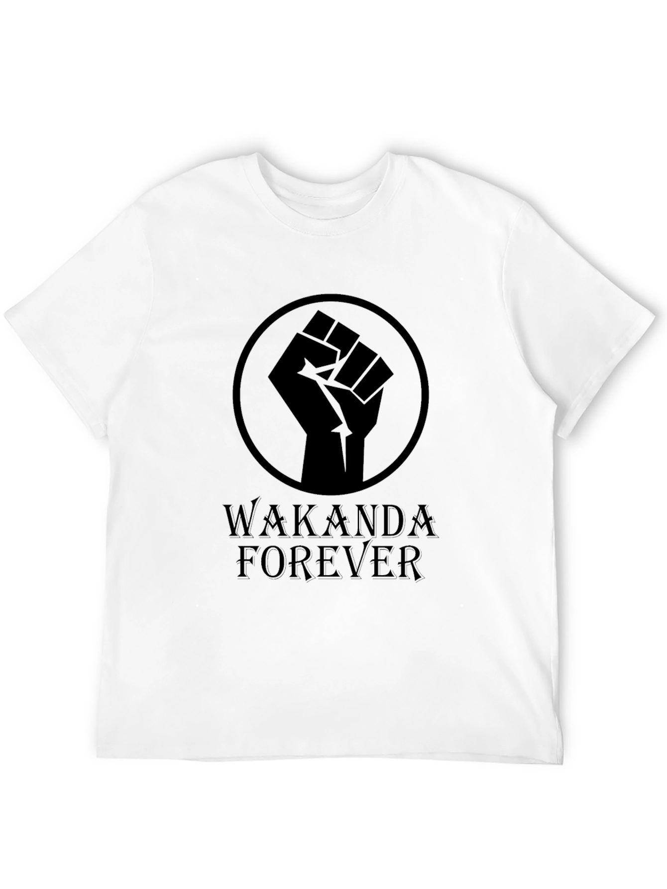 Wakanda Forever Black T-Shirt