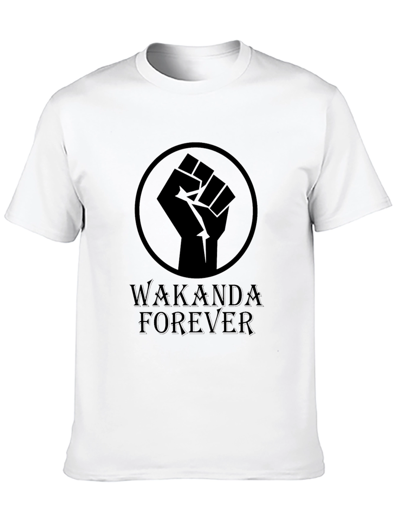 Wakanda Forever Black T-Shirt