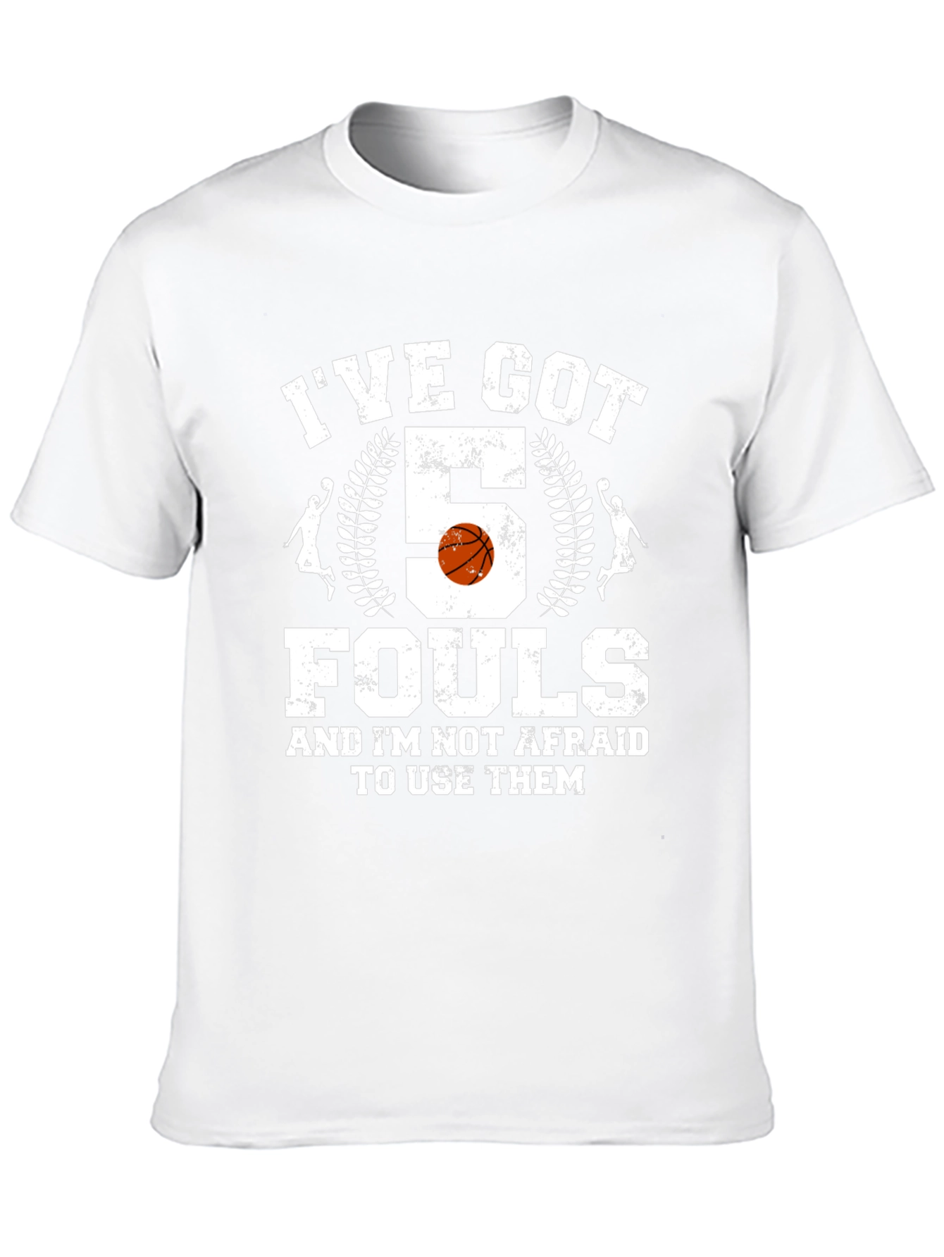 Ive Got 5 Fouls Basketball Graphic Tee