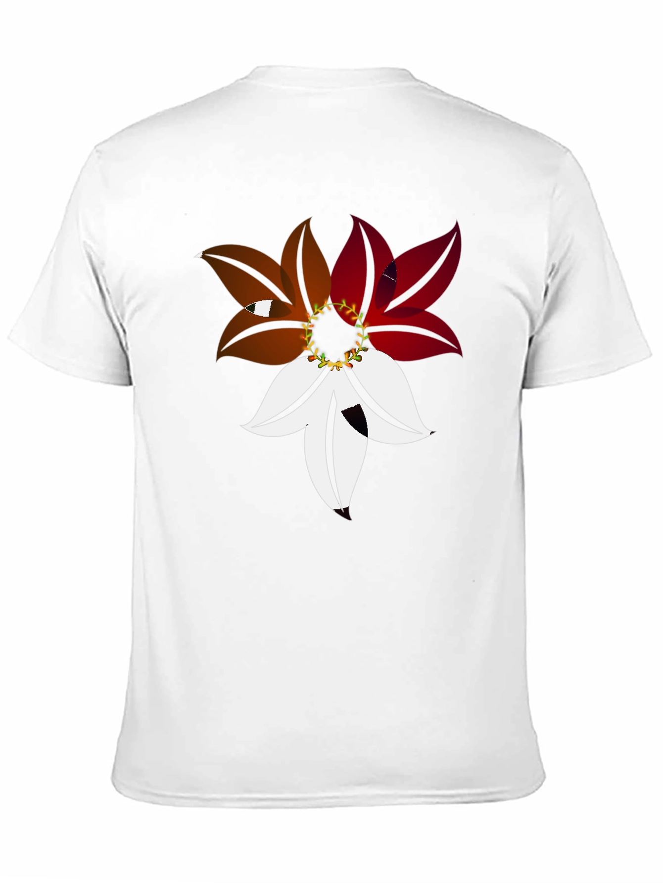 Floral Graphic Tee - Unique Design