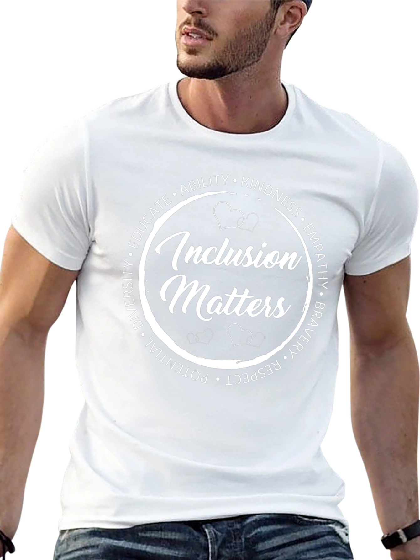 Inclusion Matters Black Graphic Tee