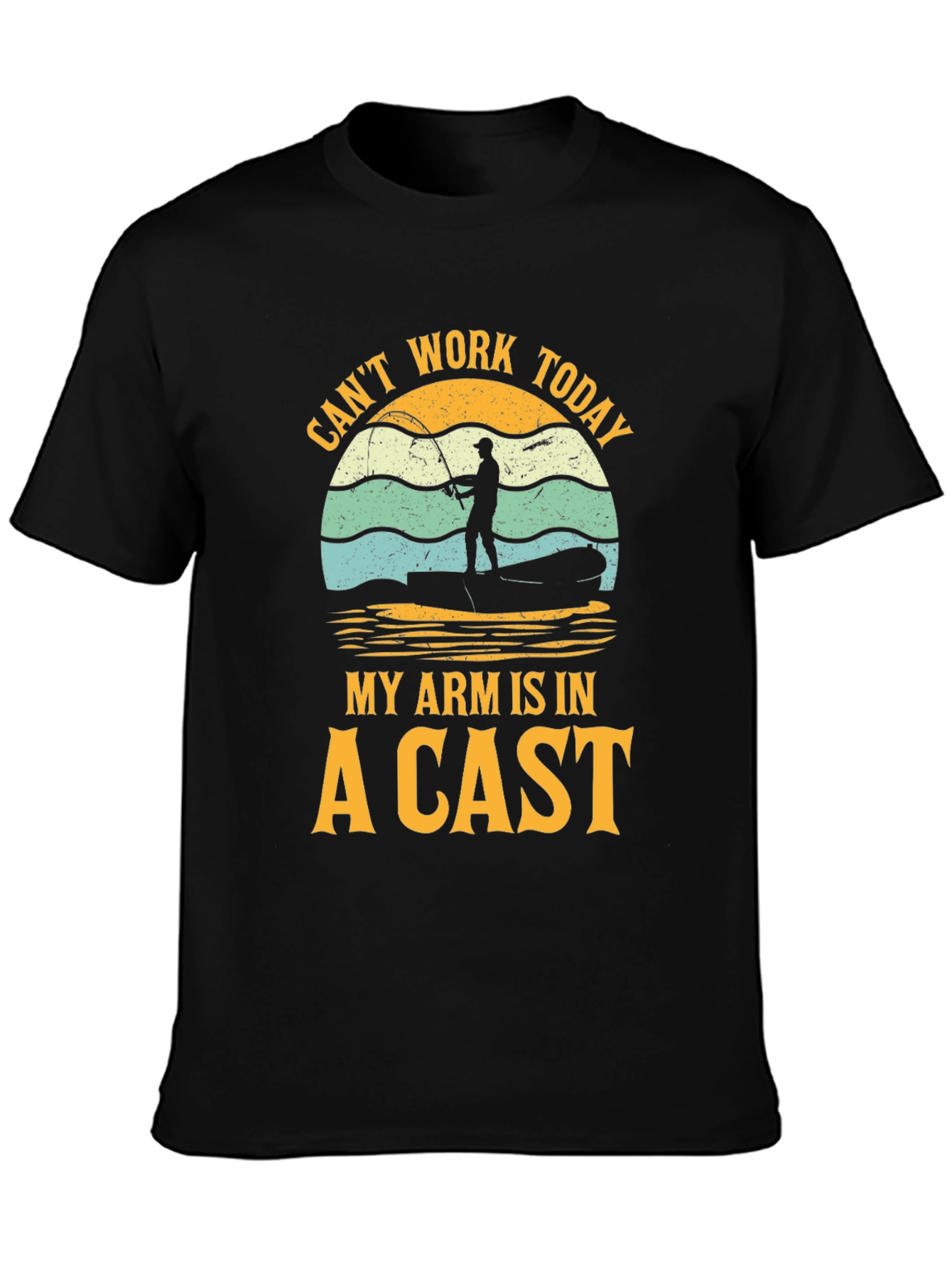 Fisherman T-Shirt - Cant Work Today
