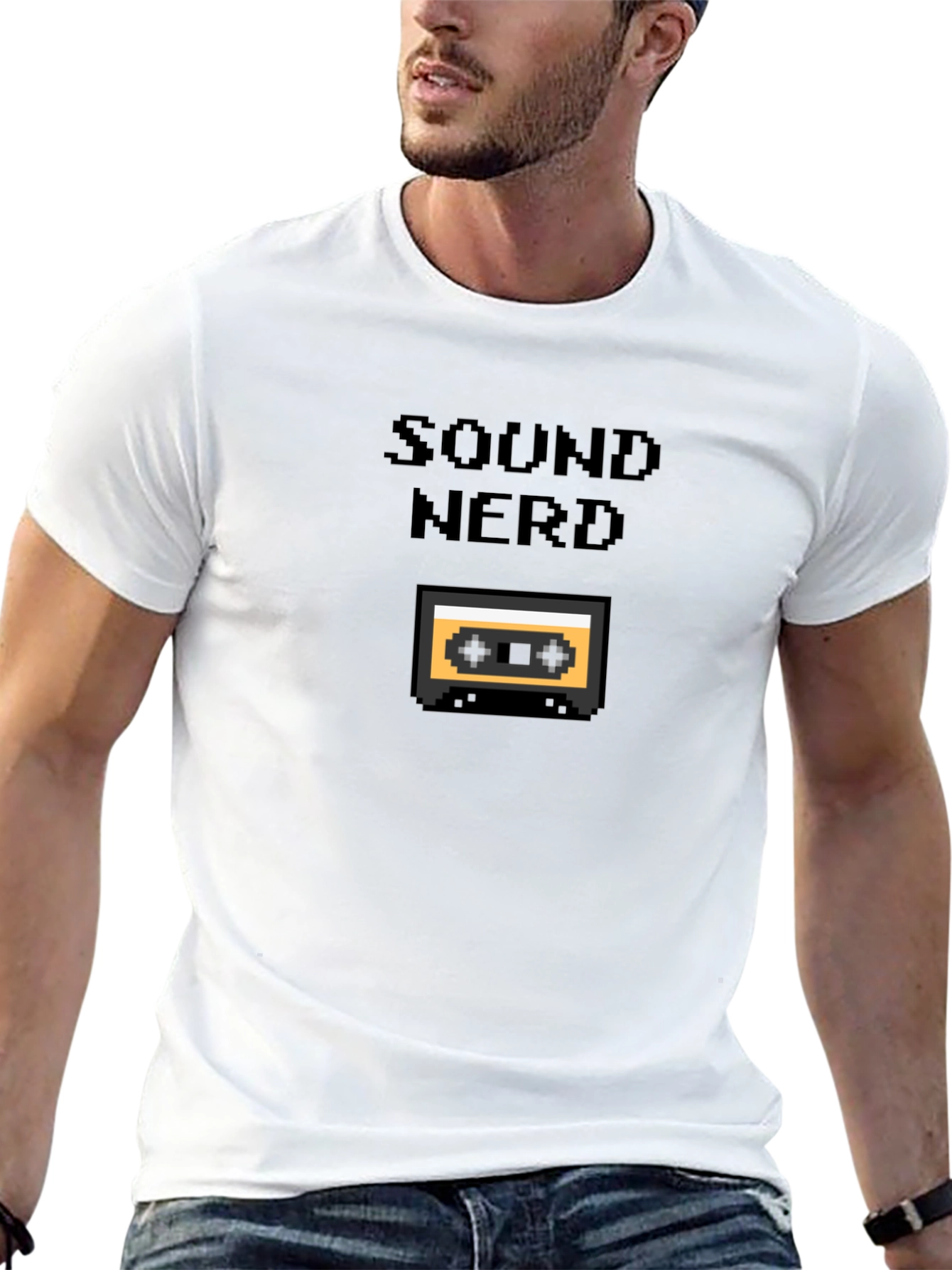Sound Nerd Cassette Tape Graphic Tee