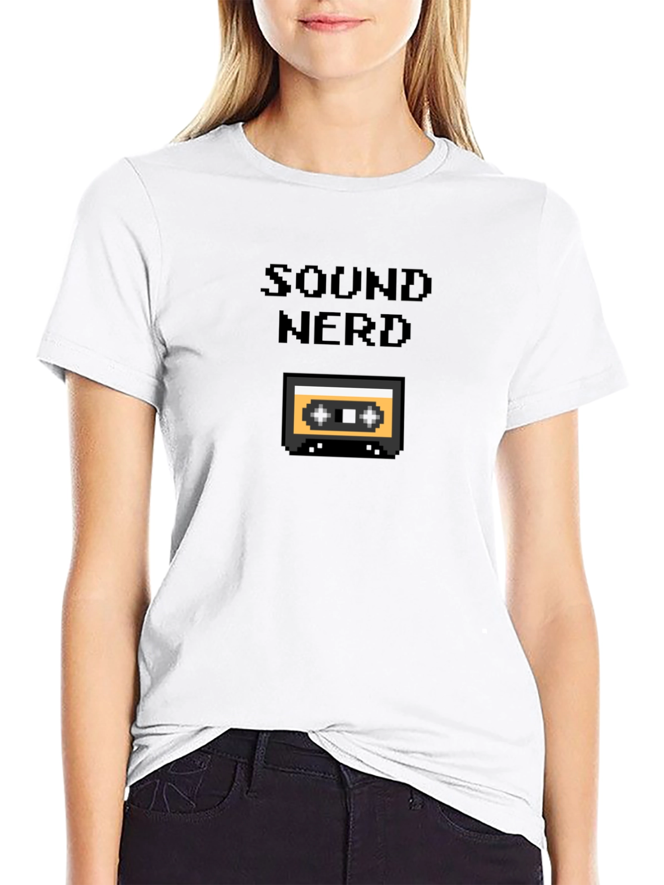 Sound Nerd Cassette Tape Graphic Tee