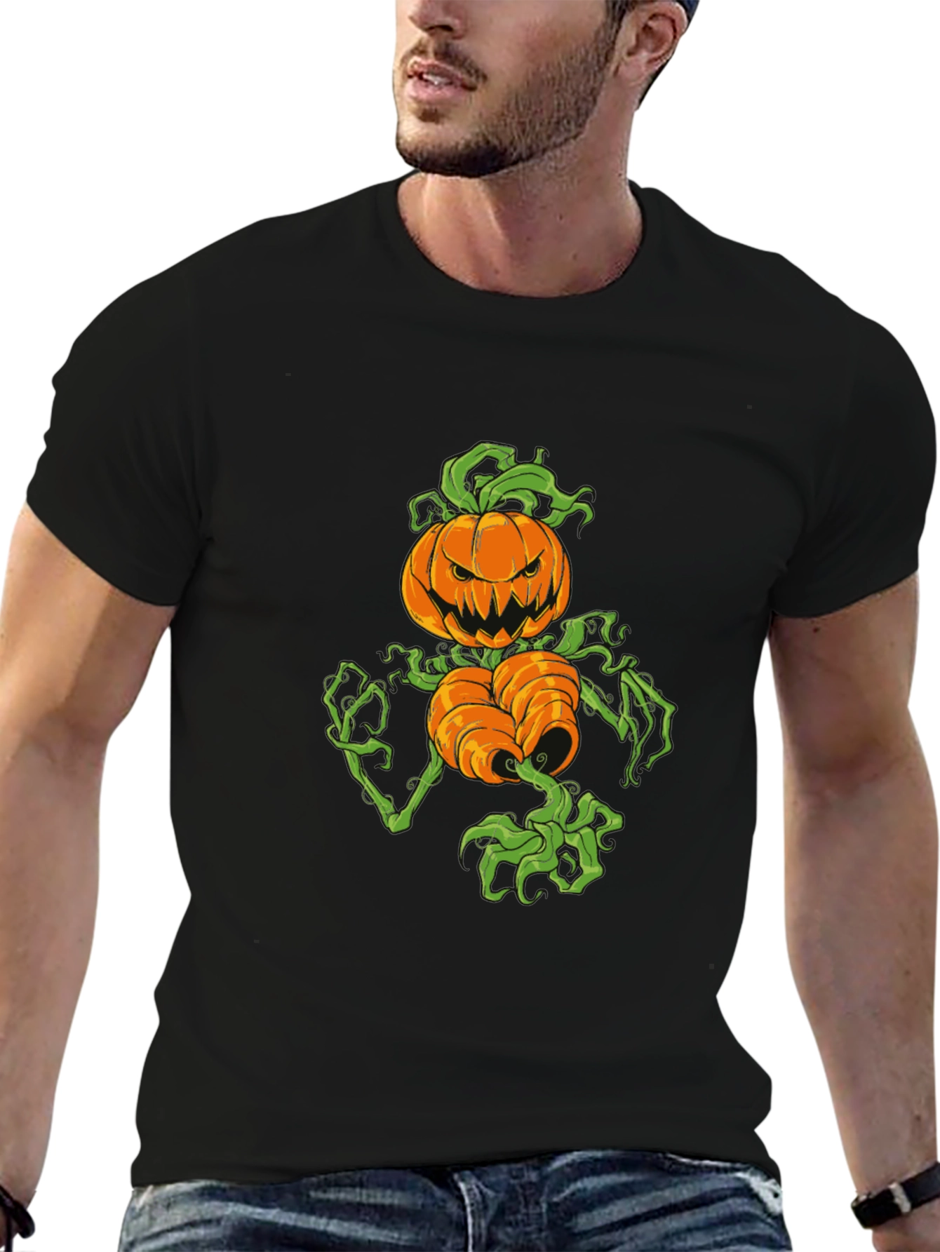 Pumpkin Monster Graphic Tee