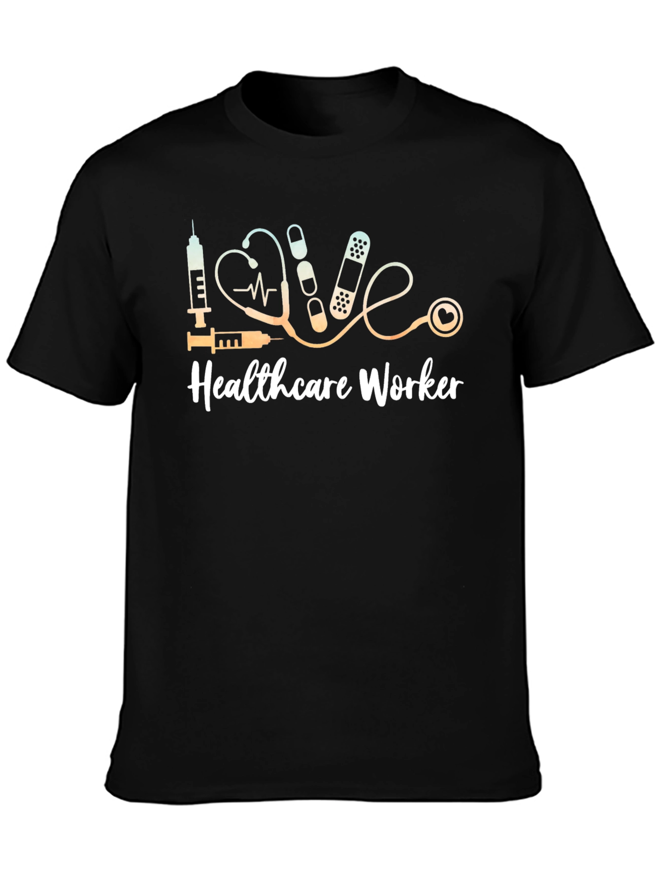 Healthcare Worker T-Shirt - Medical Love
