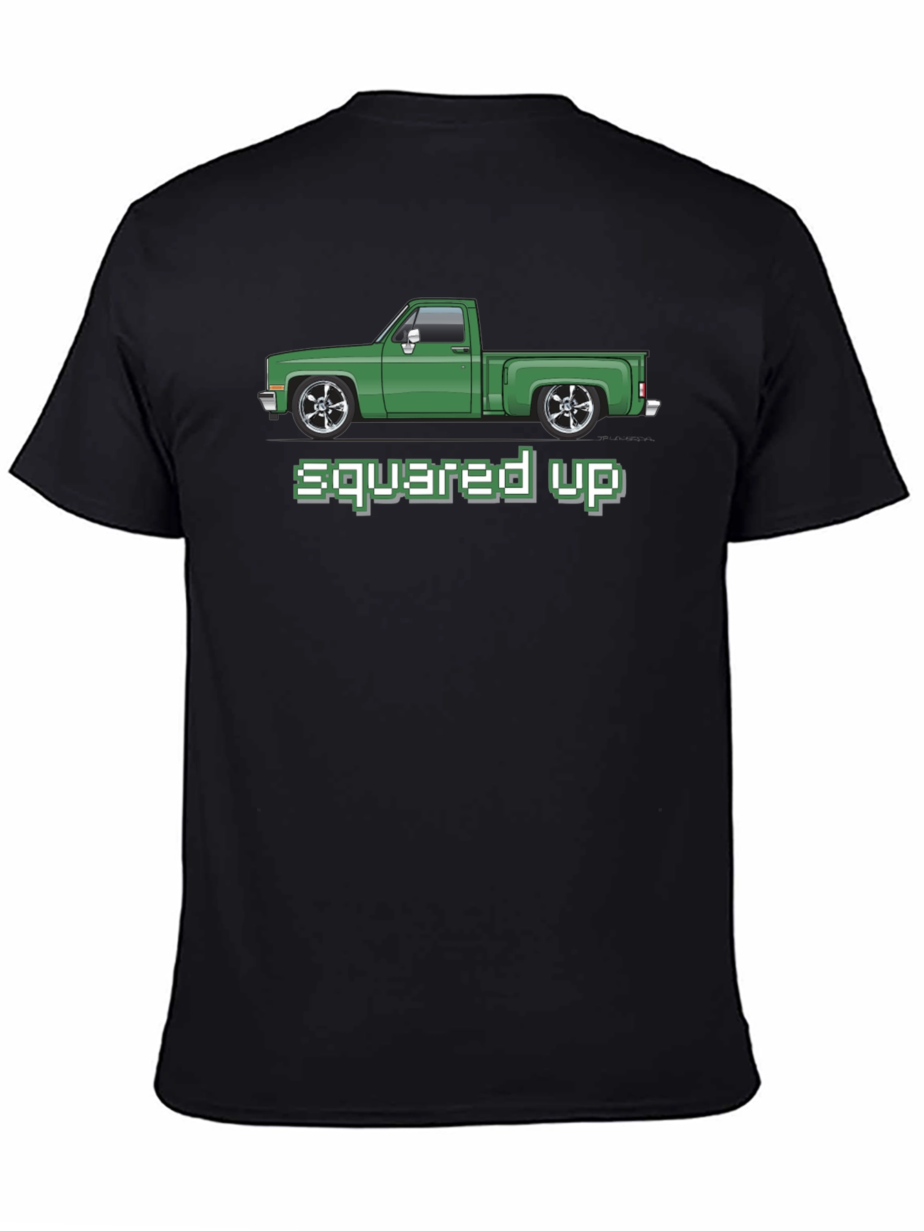 Squared Up Green Truck T-Shirt