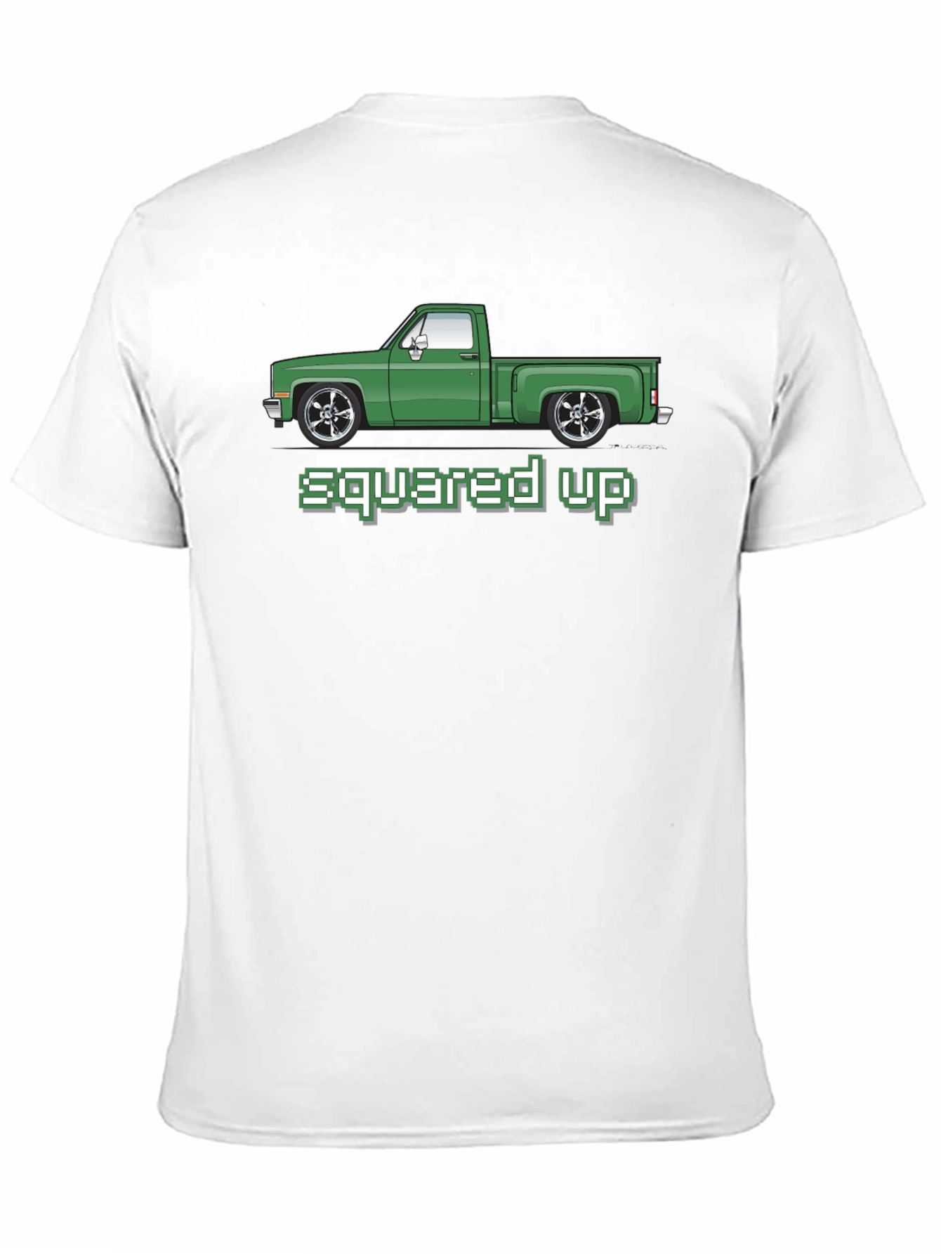 Squared Up Green Truck T-Shirt