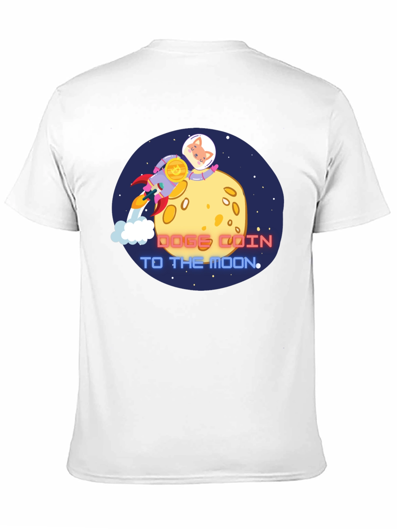 Dogecoin To The Moon T-Shirt