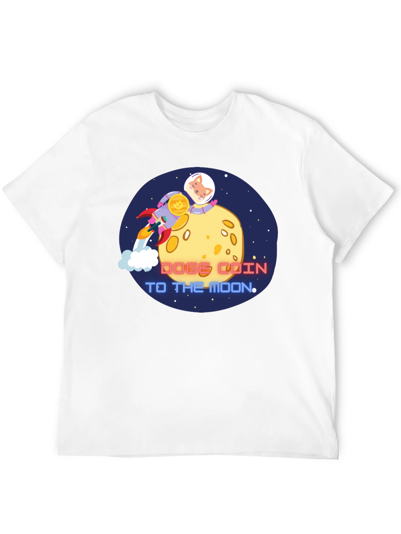 Dogecoin To The Moon T-Shirt